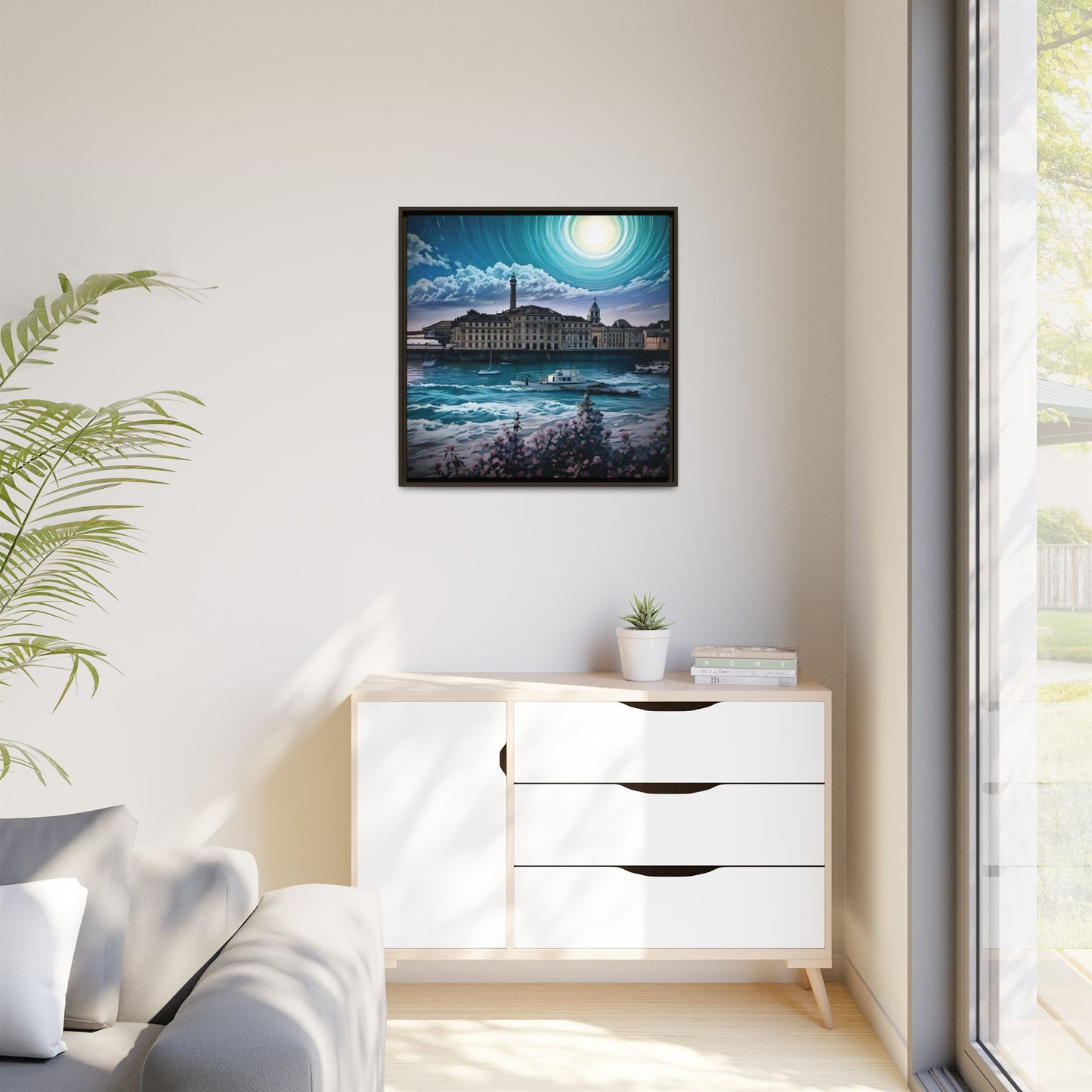 Tides of Time – Royal William Yard by Andrew McCarter - Canvas Print
