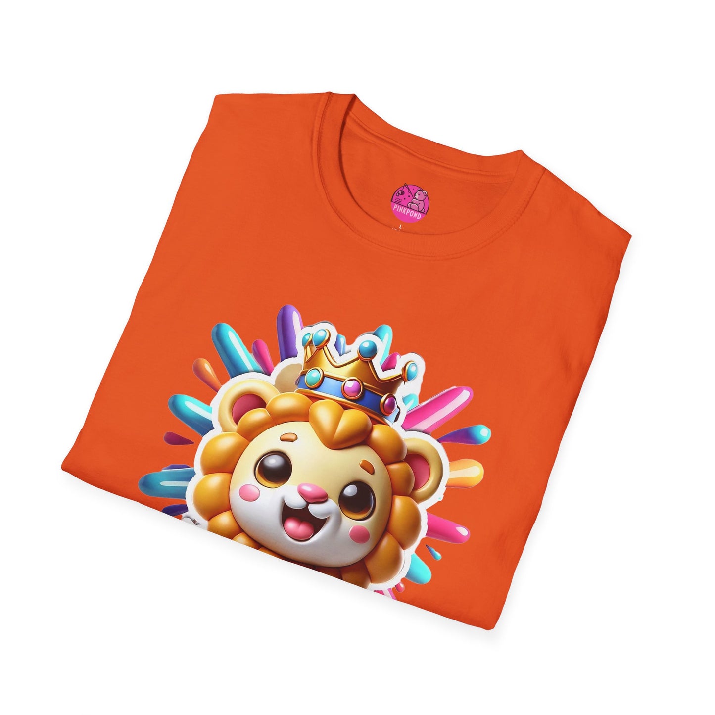 Leon the Lion King Unisex T-Shirt - Fun and Funky Jungle Tee