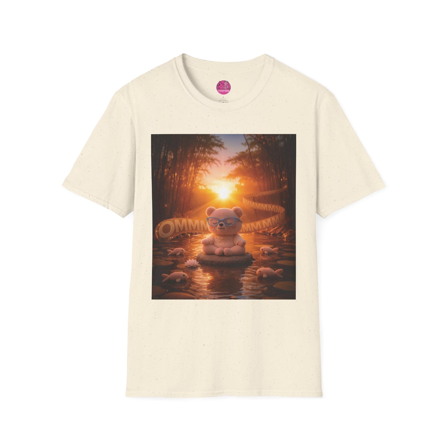 Meditating Bear Golden Hour T-Shirt