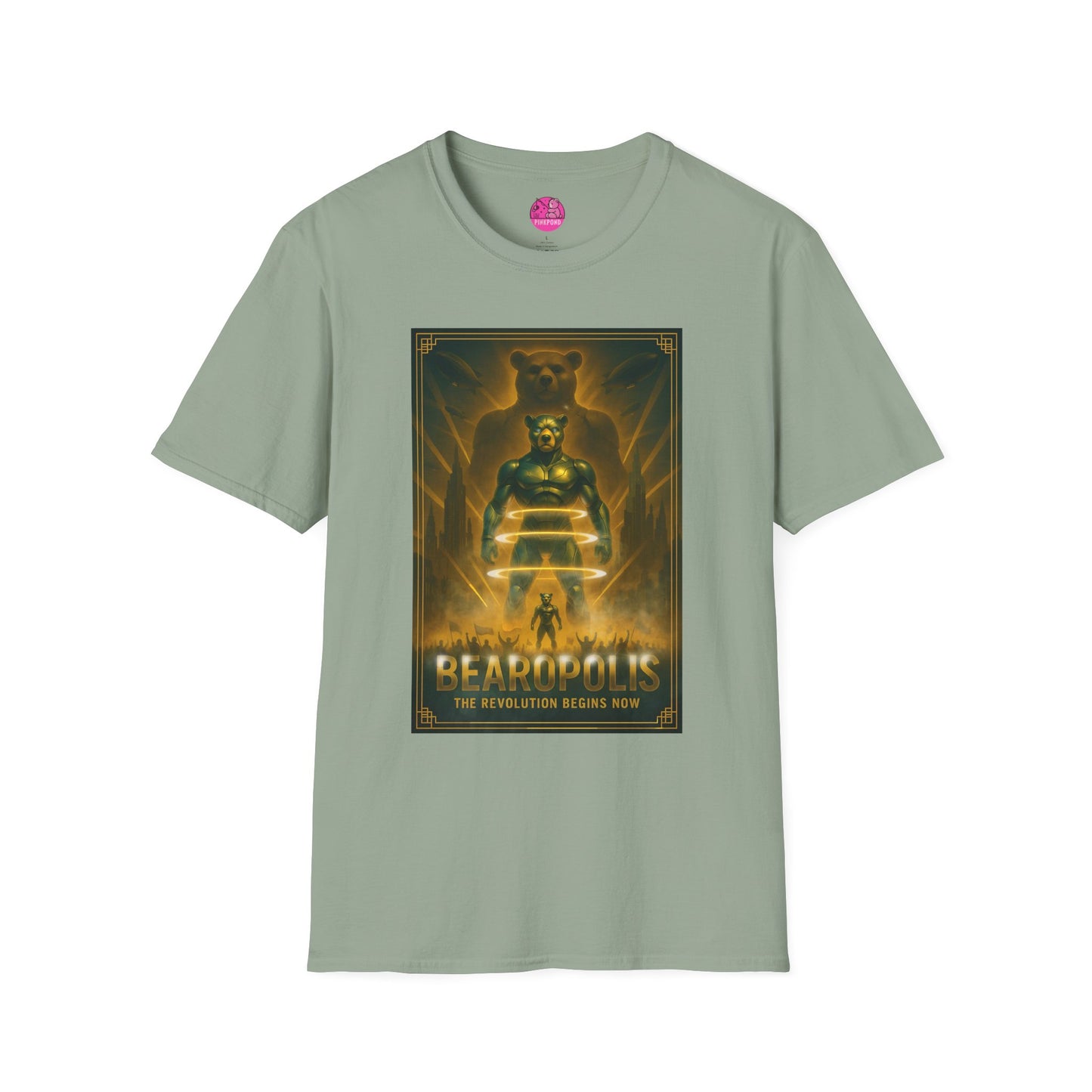 Bearopolis Revolution - Robo Bear T-Shirt