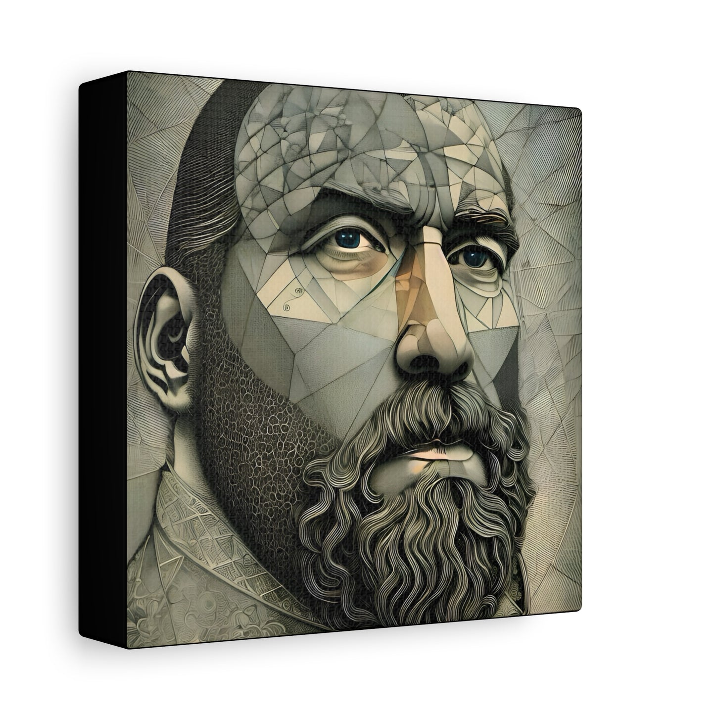 Fractured Peace -  Fine Art Print by Andrew McCarter adapted from a drawing by David Lake