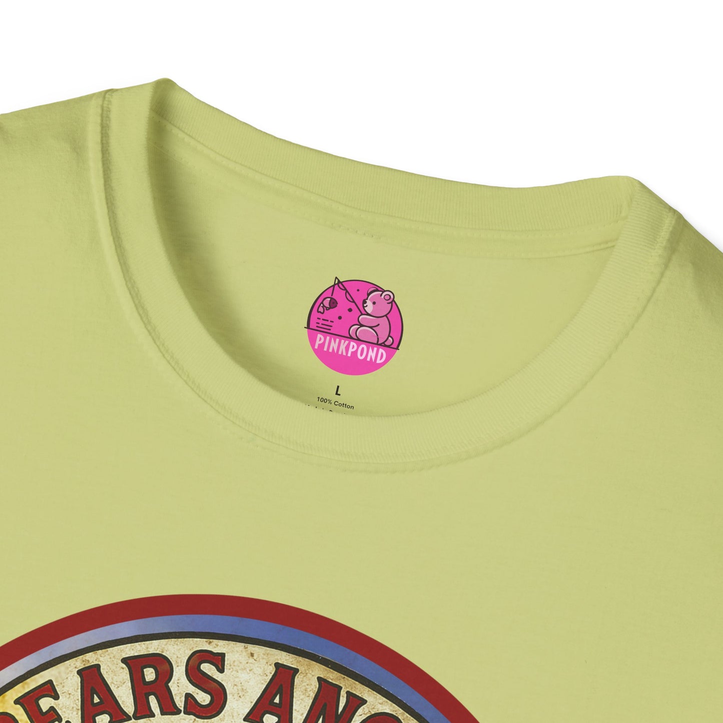 Biker Bear T-Shirt - Bears Angels Roundel, Ride With Pride