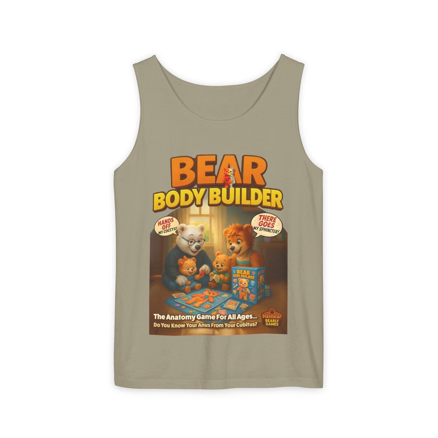 Bear Body Builder Parody Game Tank Top - Unisex