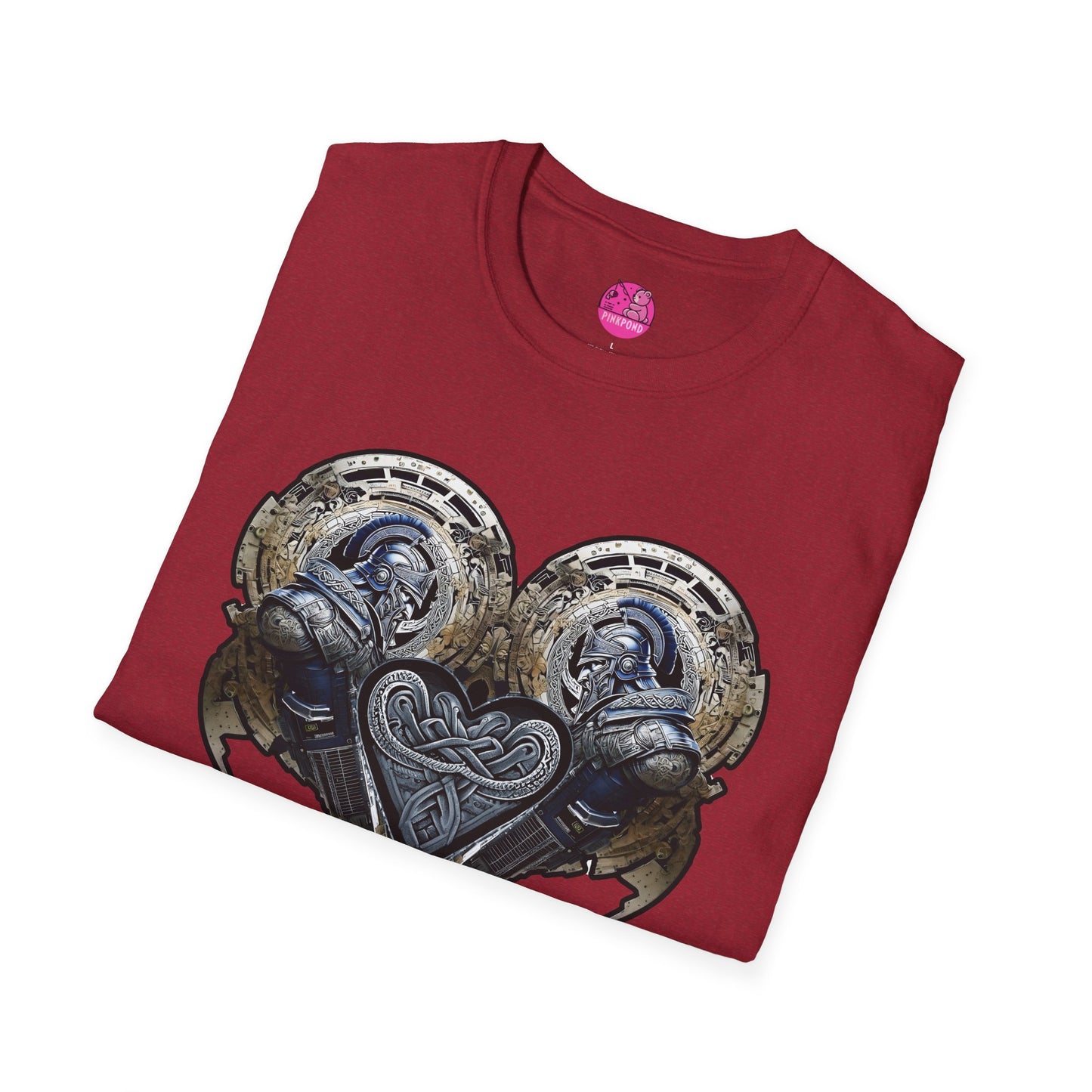 Cybernetic Trojan – Twin Guardians of the Heart T-shirt