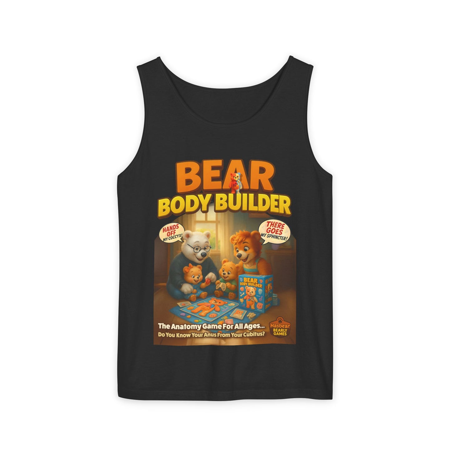 Bear Body Builder Parody Game Tank Top - Unisex