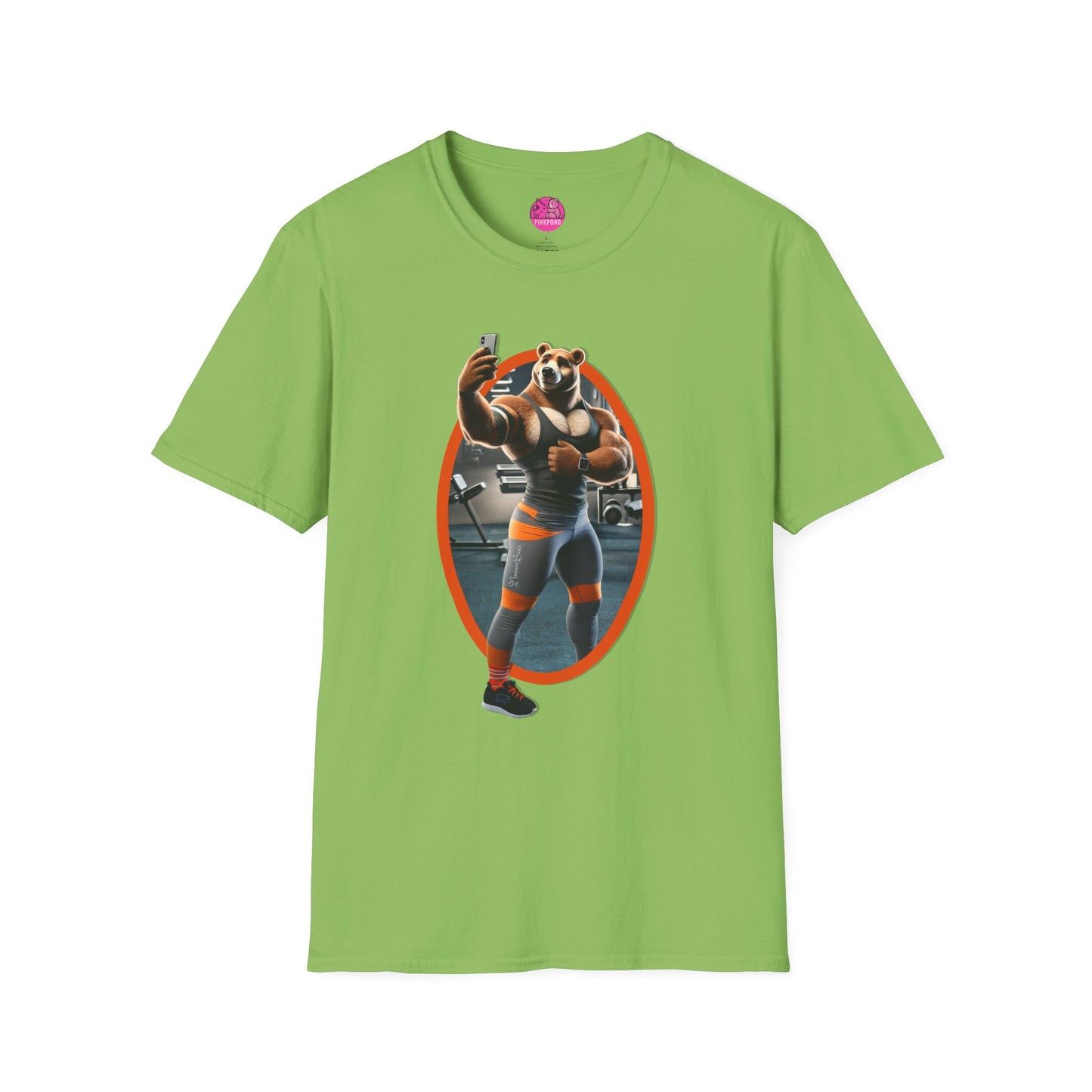 Lycra Gym Bear T-Shirt