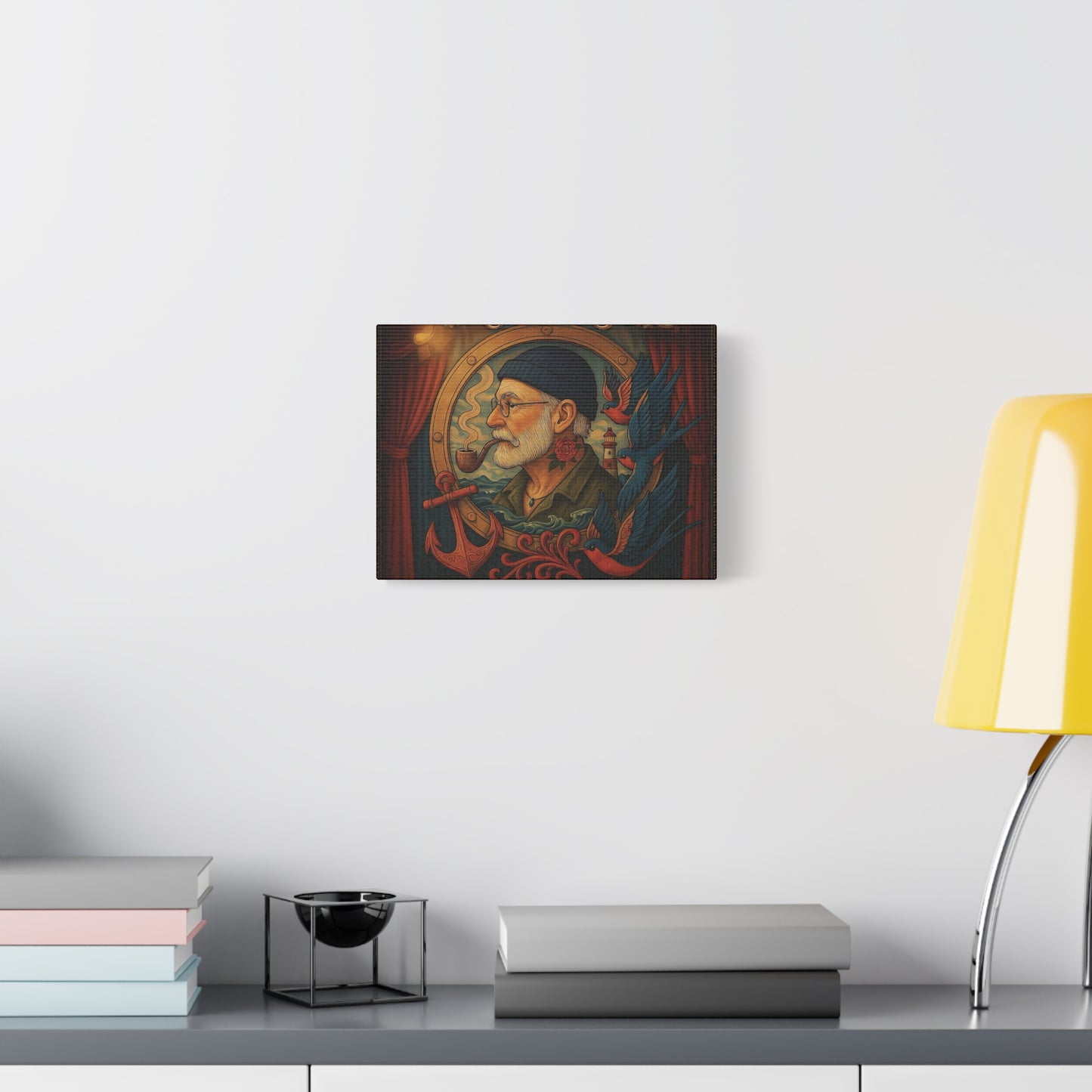 Canvas Wall Art - The Old Sailor’s Portrait