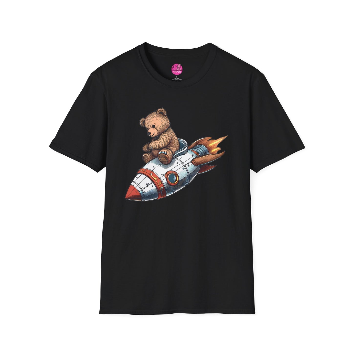 Rocket Bear Style 2 Unisex T-Shirt Design for Bear Fans