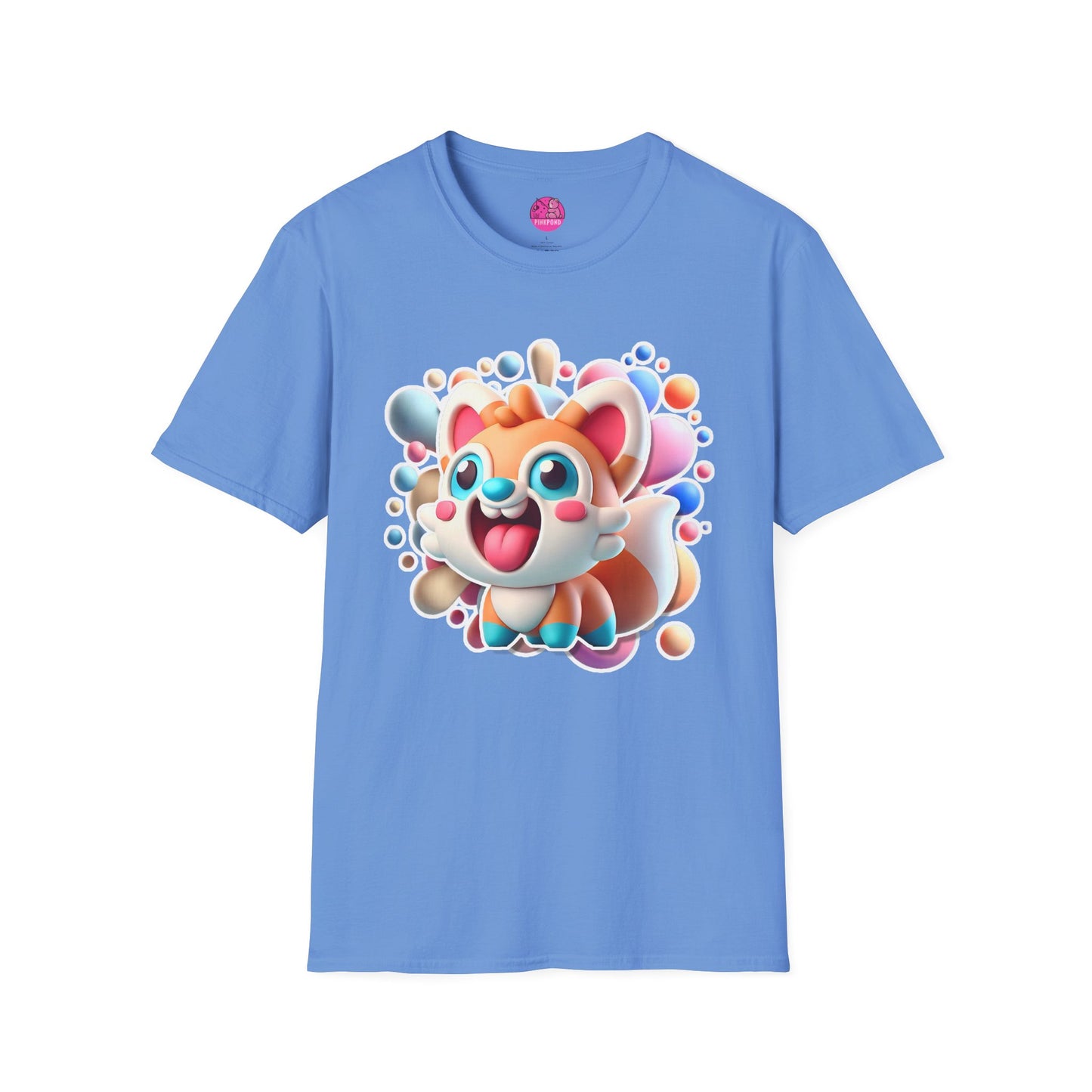 Fanny the Fox T-Shirt - Bold and Colorful Unisex Tee for Fun-Loving Fashion Fans