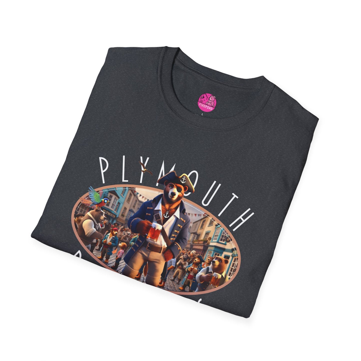 Plymouth Pirates Bear T-Shirt