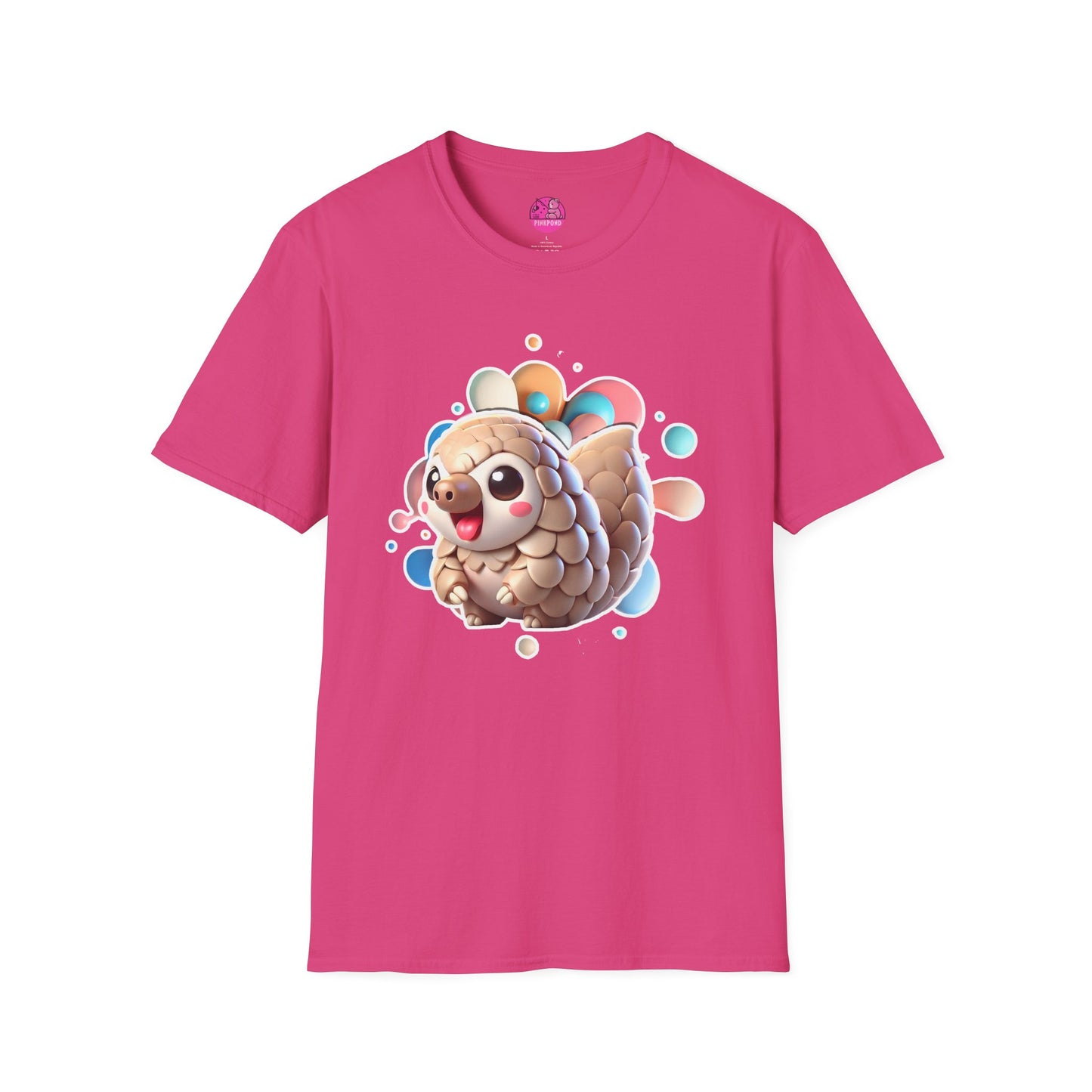 Pangolin Unisex T-Shirt - Peter the Pangolin Design