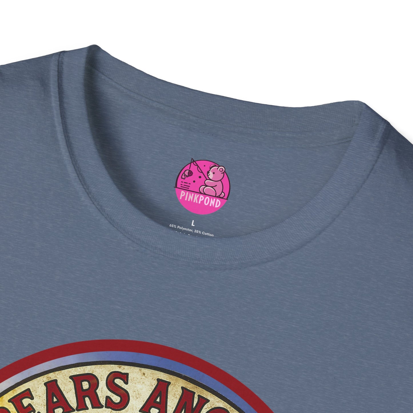 Biker Bear T-Shirt - Bears Angels Roundel, Ride With Pride