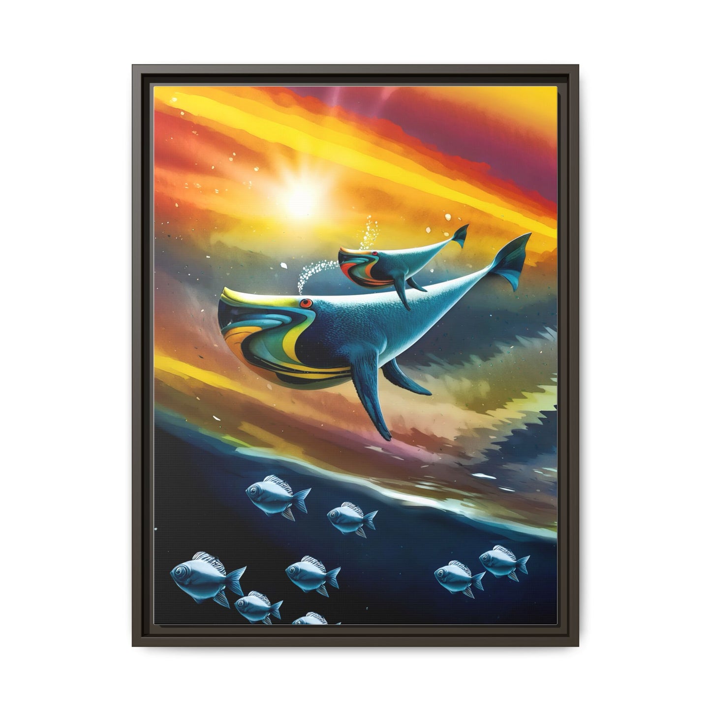 Celestial Whale by Andrew McCarter - Art Print