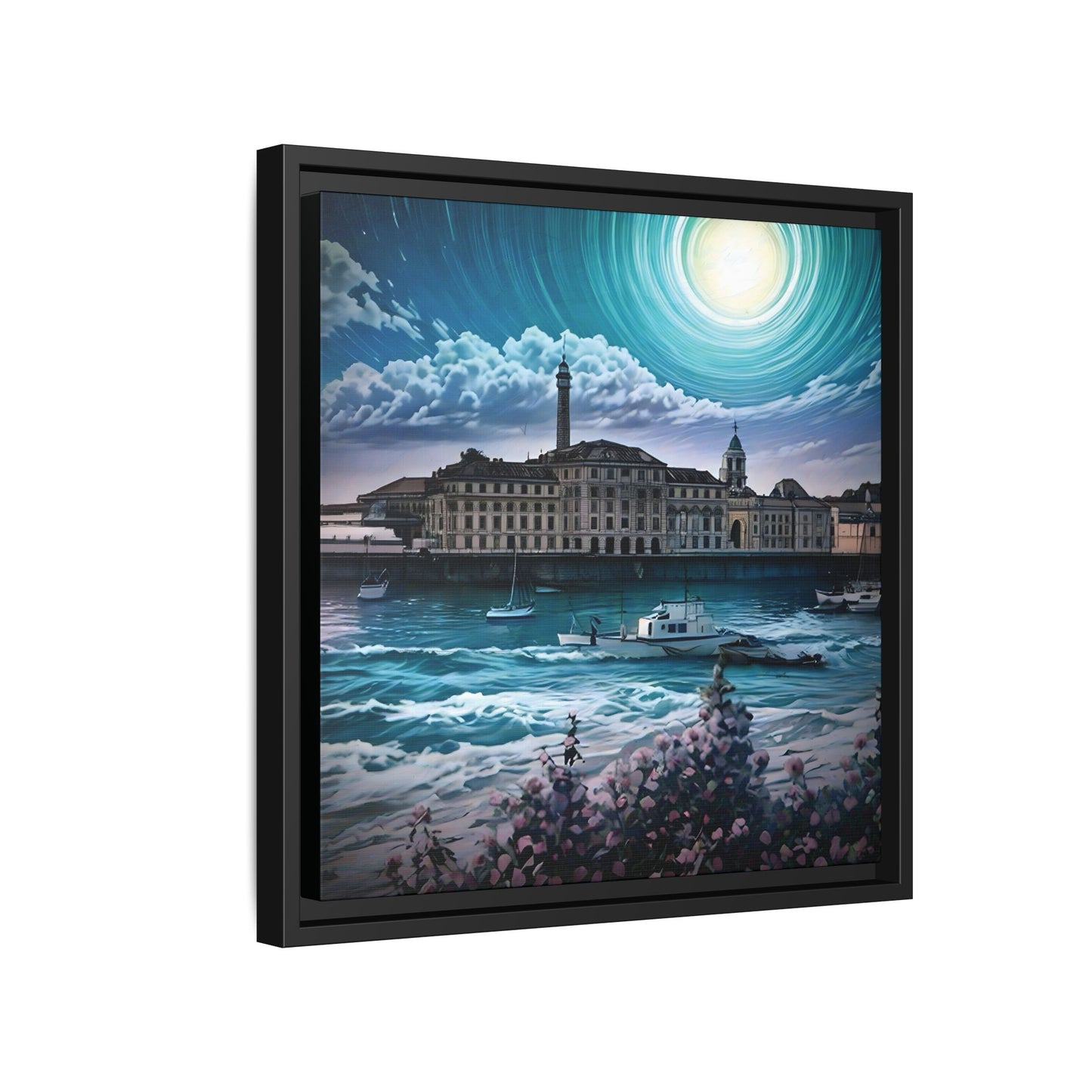Tides of Time – Royal William Yard by Andrew McCarter - Canvas Print