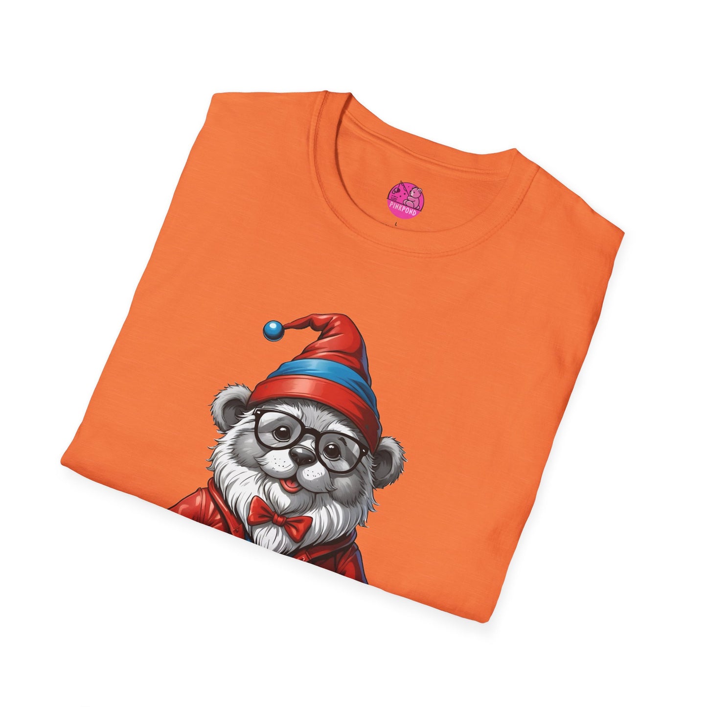 Bear Gnome Unisex T-Shirt - Fun Swiss Gnome Design for Bear Fans