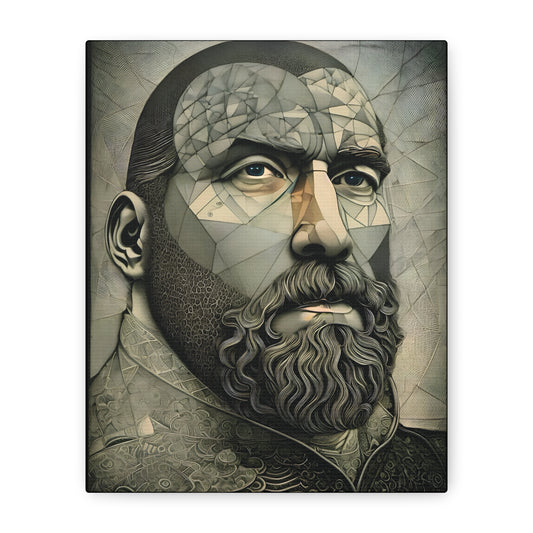 Fractured Peace - Fine Art Print by Andrew McCarter adapted from a drawing by David Lake