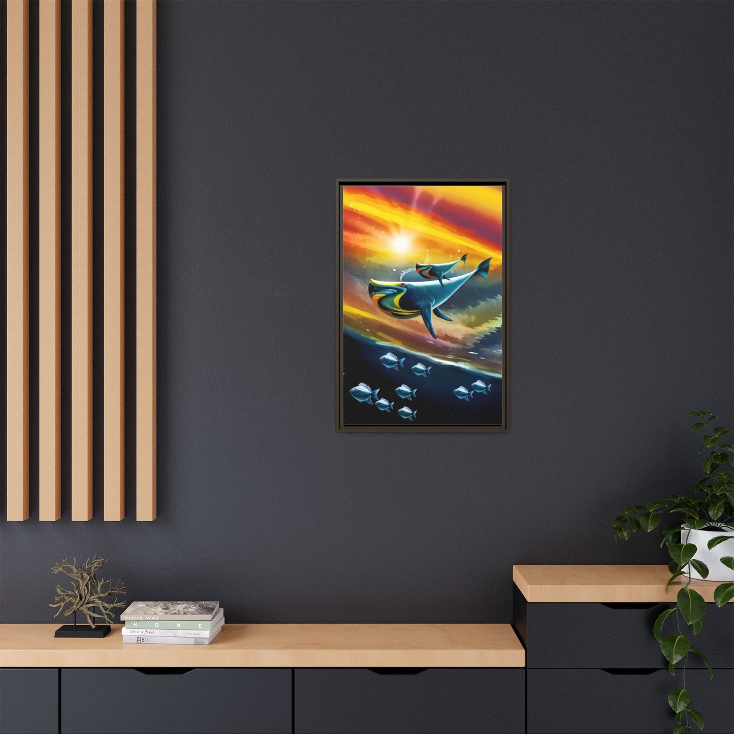 Celestial Whale by Andrew McCarter - Art Print