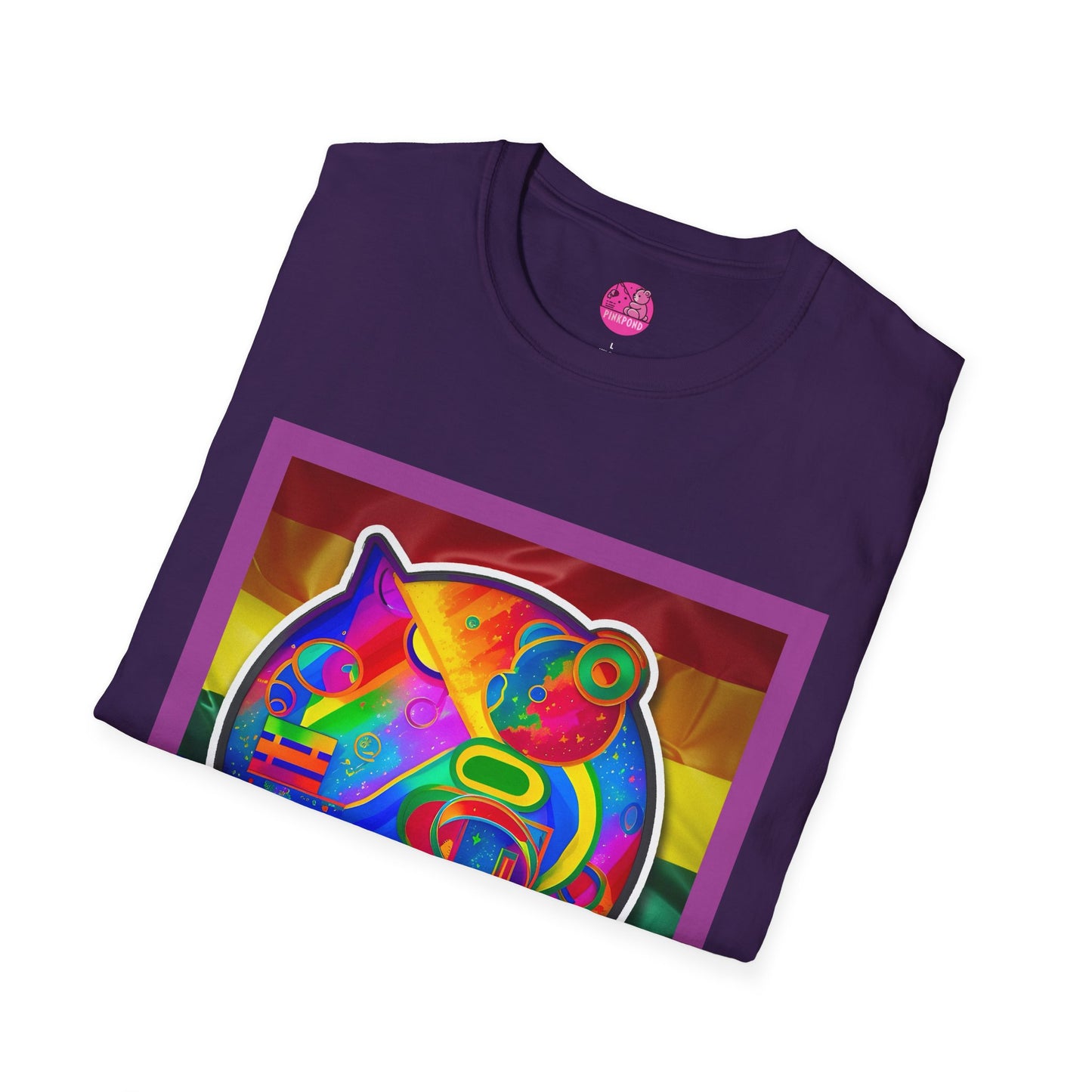 Abstract Bear Pride T-Shirt