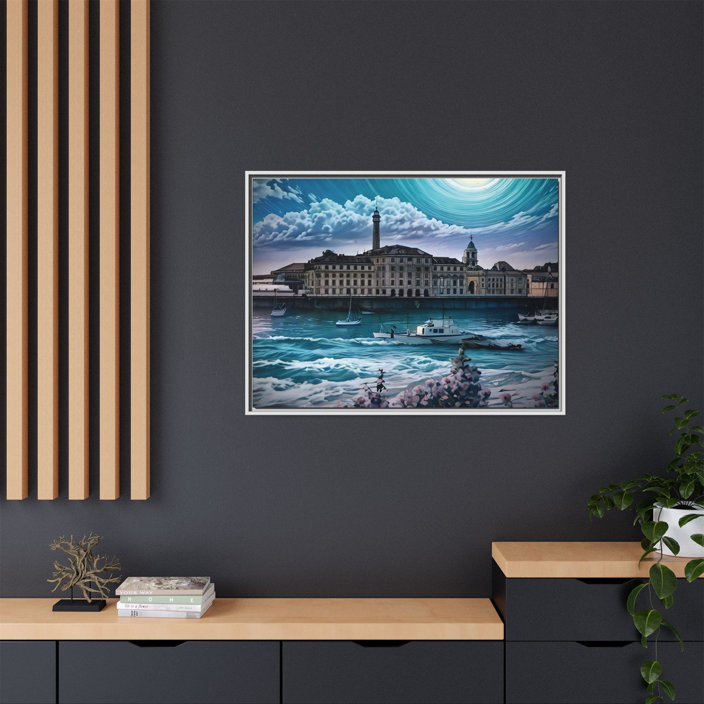 Tides of Time – Royal William Yard by Andrew McCarter - Canvas Print