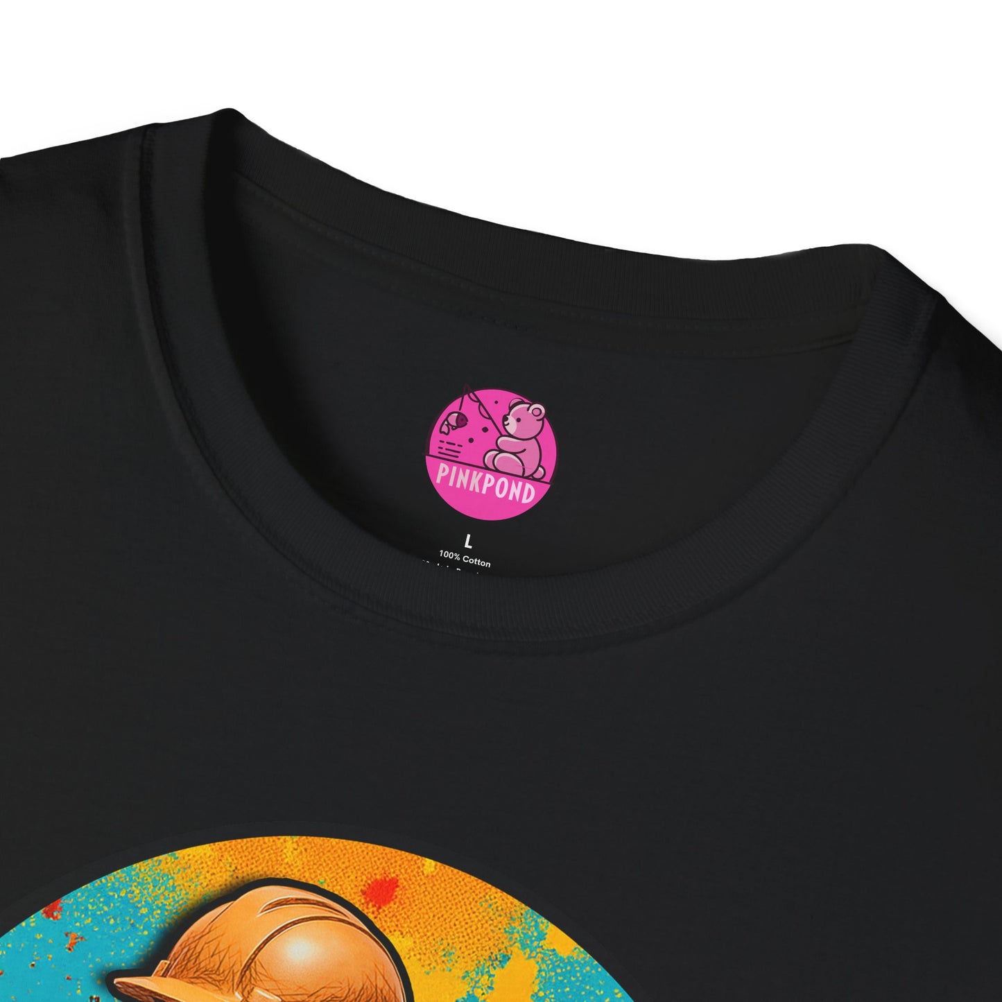 Graphic Tee Builder’s Bum Bear Unisex Softstyle T-Shirt