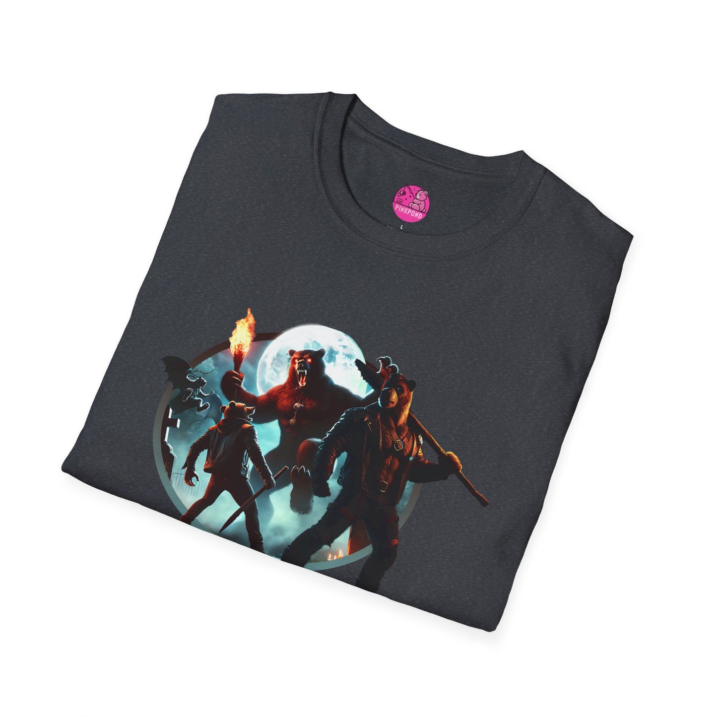 VampBear Slayer T-Shirt - Horror, Humour, and Chaos