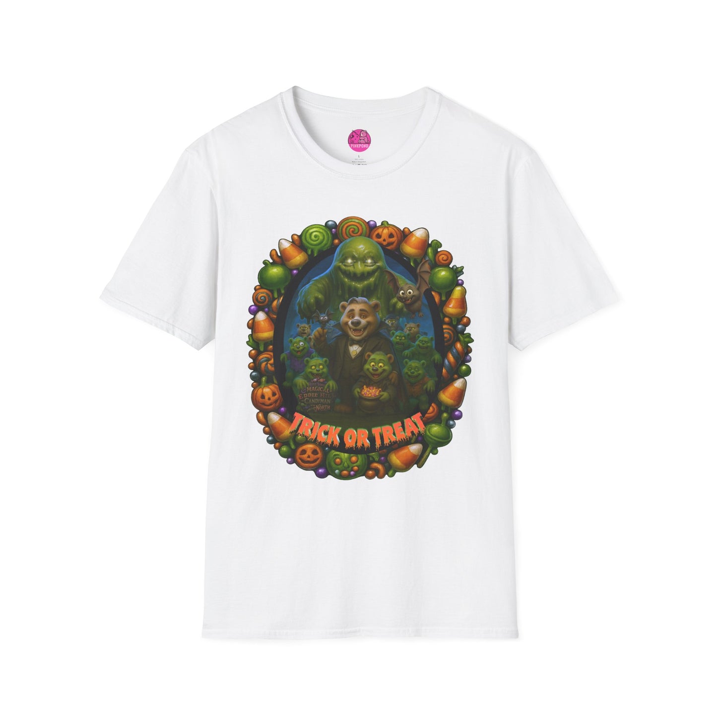Eddy Hill Bear Halloween Graphic T-Shirt