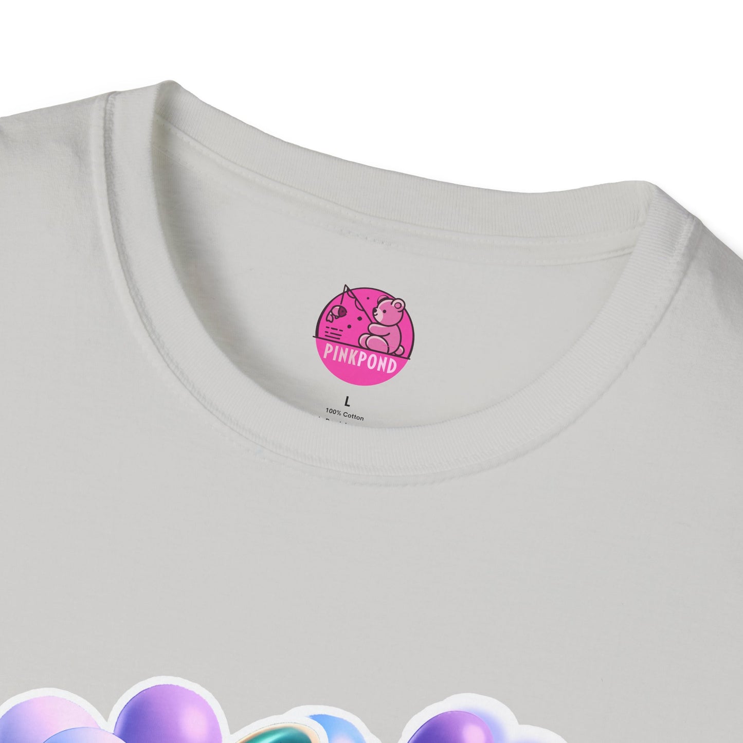 Alex Salmon Softstyle T-Shirt - Bright and Playful Fish Design for Ocean Lovers and Art Fans 🌊🐟