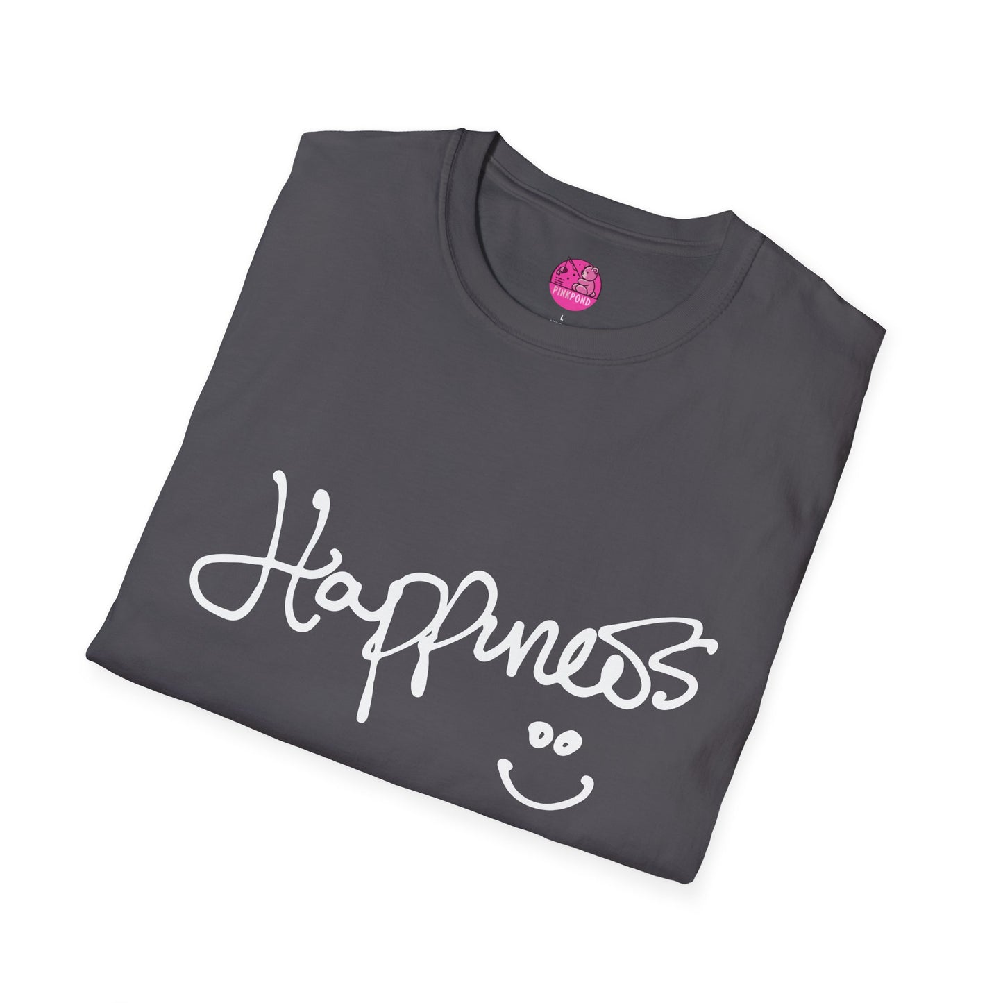 Happiness - Minimalist Positive Vibes T-Shirt