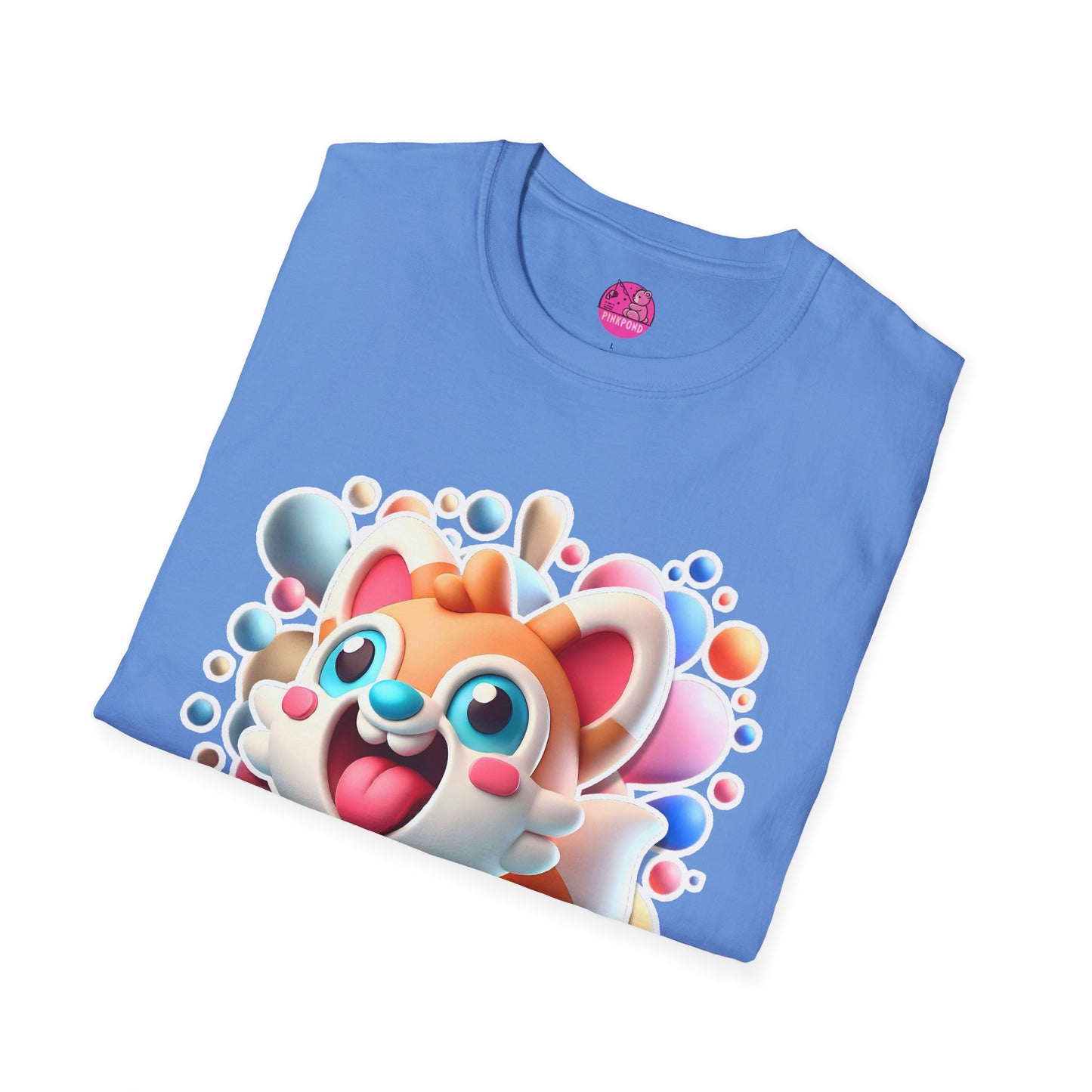 Fanny the Fox T-Shirt - Bold and Colorful Unisex Tee for Fun-Loving Fashion Fans