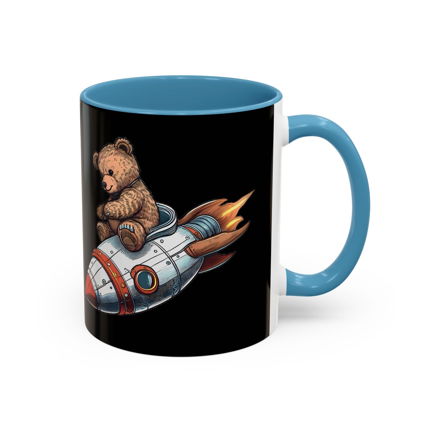 Rocket Bear Style 2 Mug - Adventure Coffee Cup for Space Lovers & Dreamers
