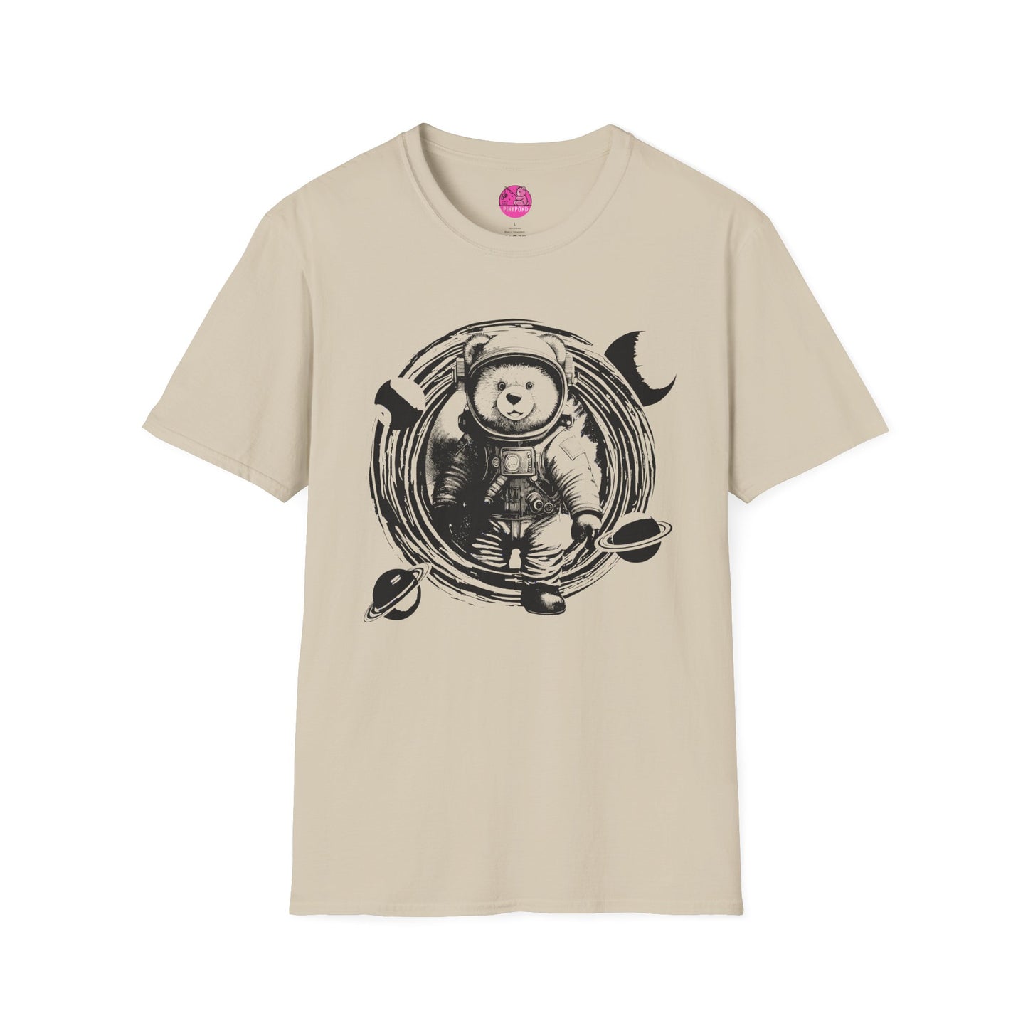 Galactic Explorer Cosmobear T-Shirt - Unisex Softstyle