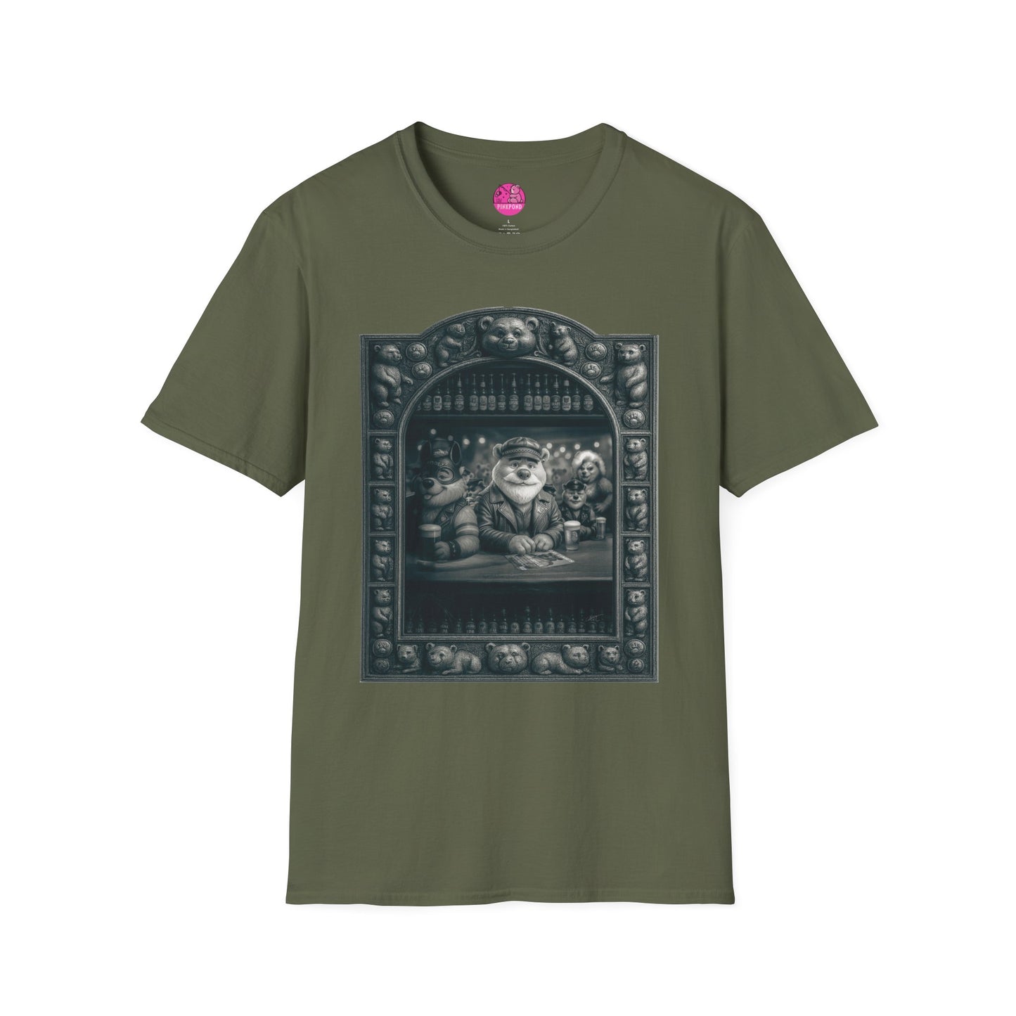Bear Bar Mirror T-Shirt
