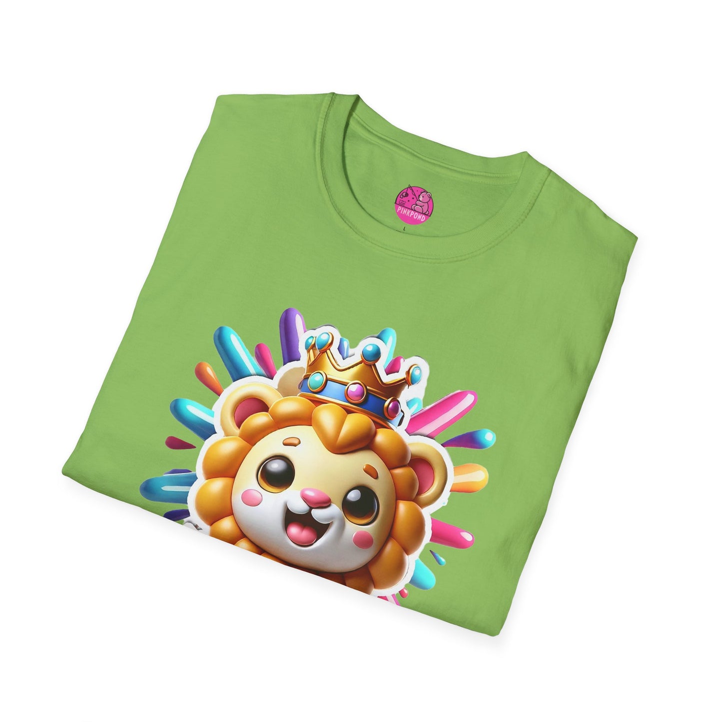 Leon the Lion King Unisex T-Shirt - Fun and Funky Jungle Tee