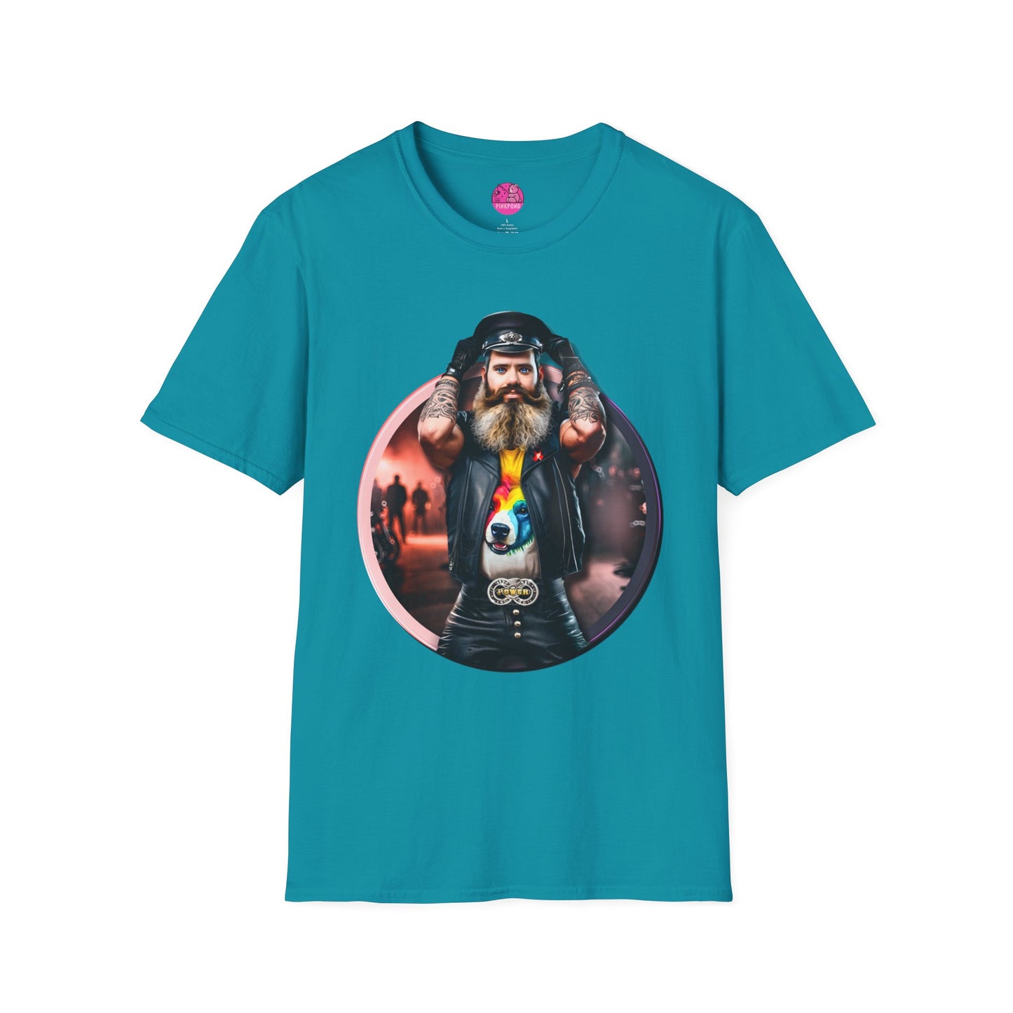 Leather Bear Power T-Shirt