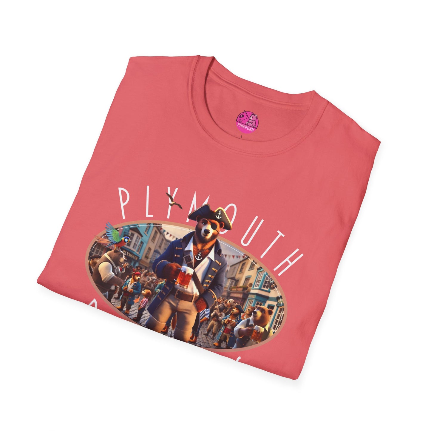 Plymouth Pirates Bear T-Shirt