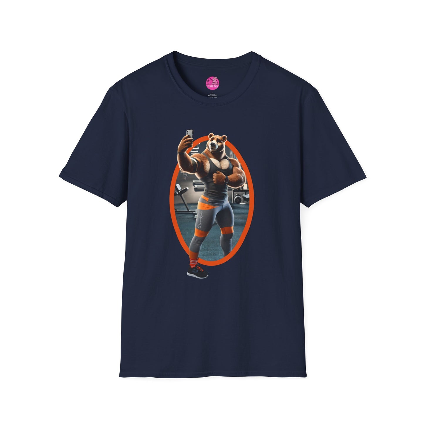 Lycra Gym Bear T-Shirt