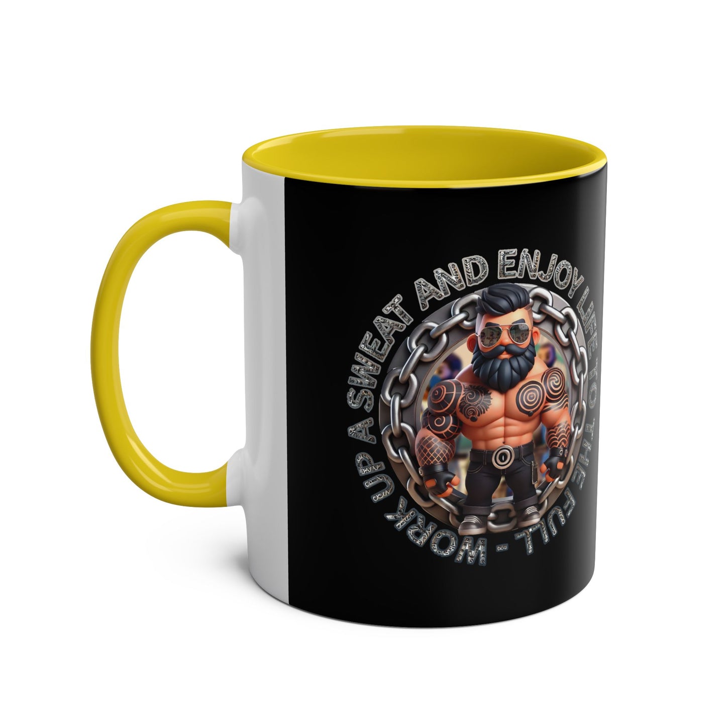 Suns Out, Guns Out - Muscle Bear Gym Mug