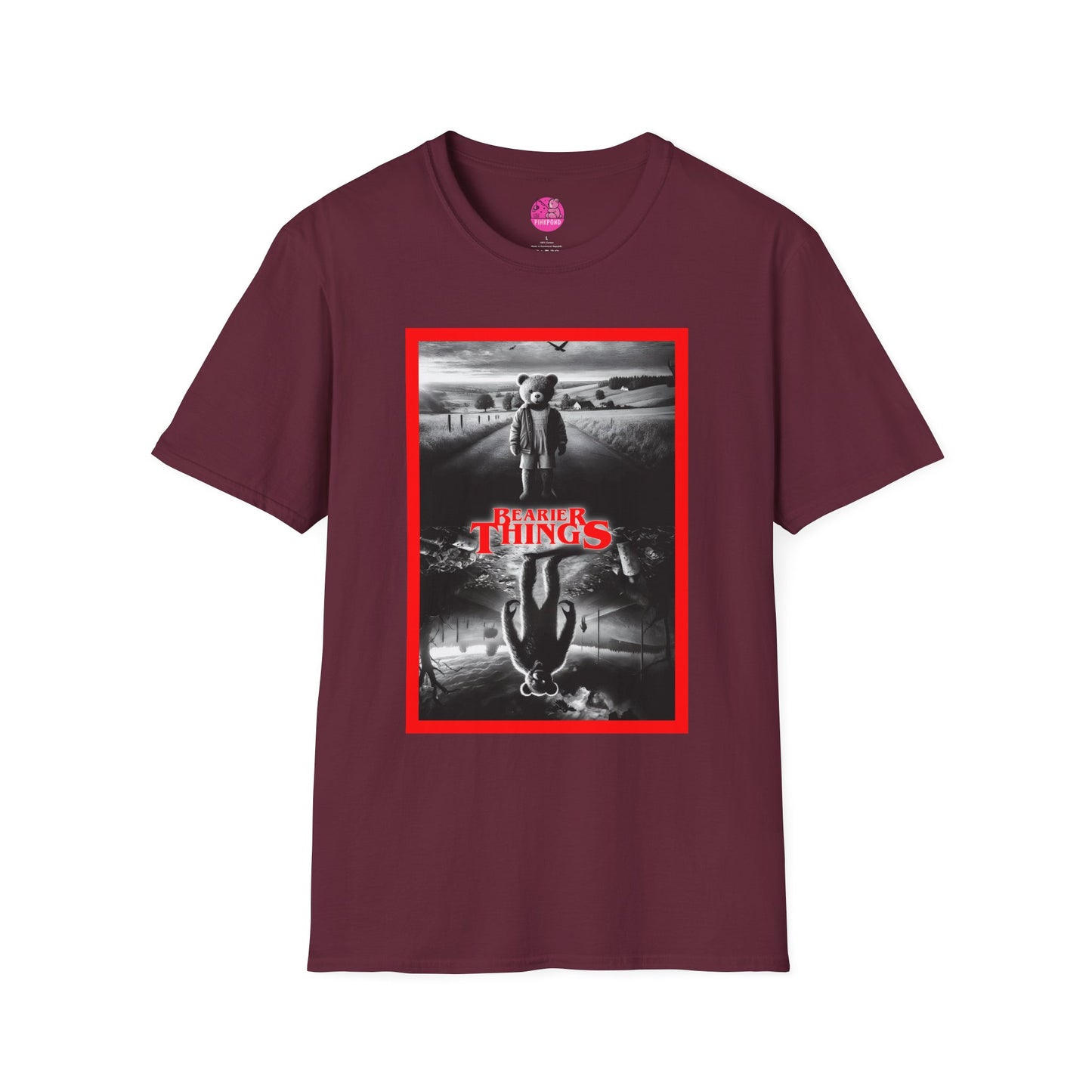 Bearier Things – Monochrome Horror T-Shirt