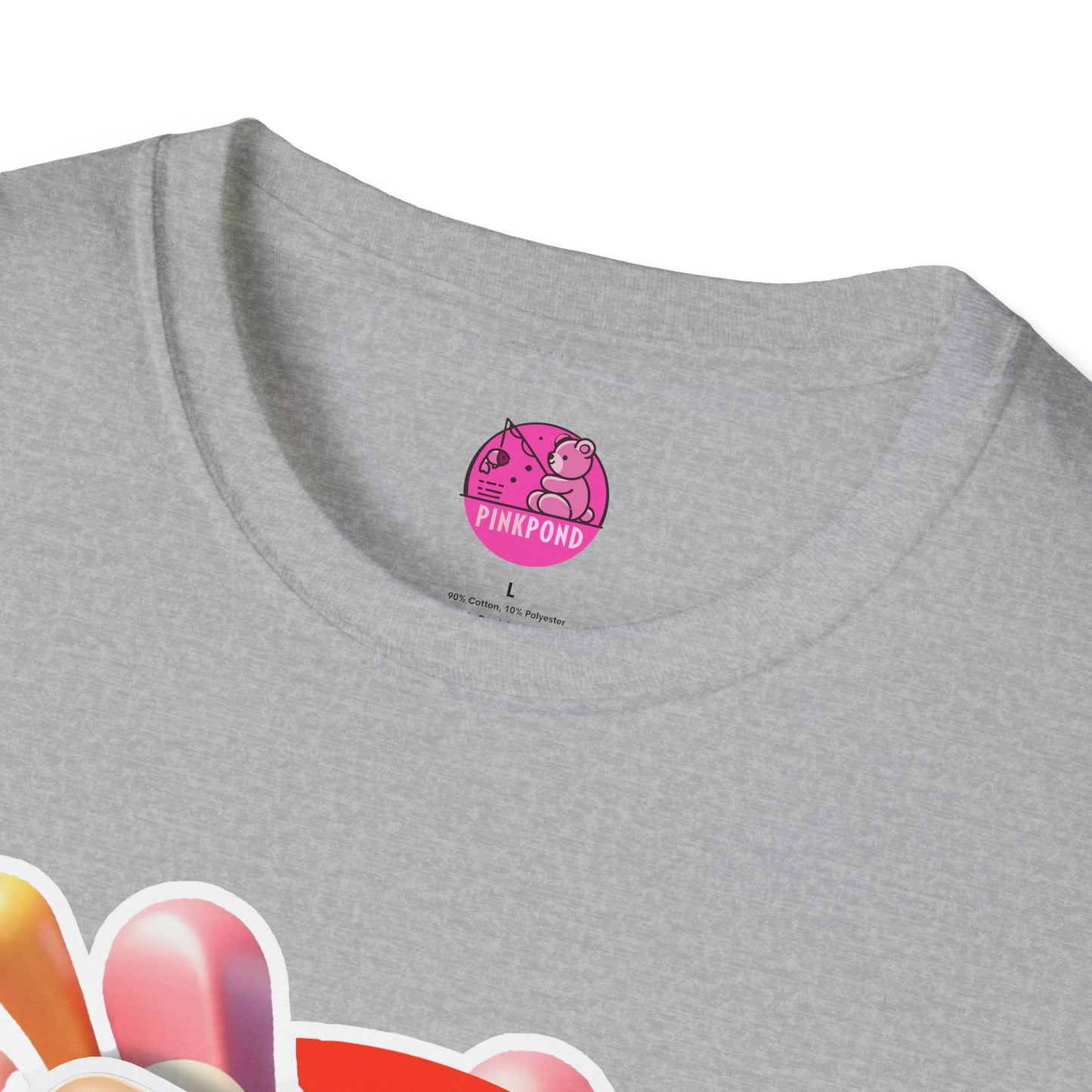 Katey Cat T-Shirt - Burst of Playful Energy | Unisex Softstyle