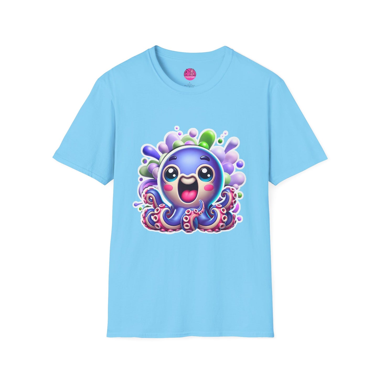 Olly the Octopus T-Shirt - Playful & Adorable Unisex Tee for Ocean Lovers