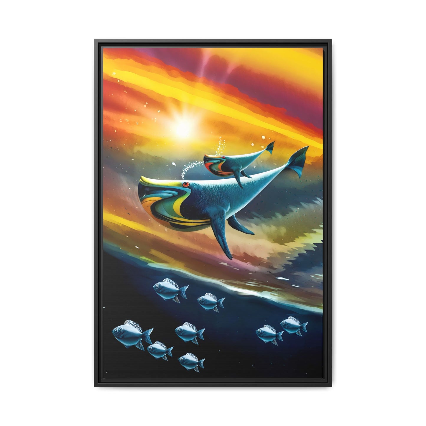 Celestial Whale by Andrew McCarter - Art Print