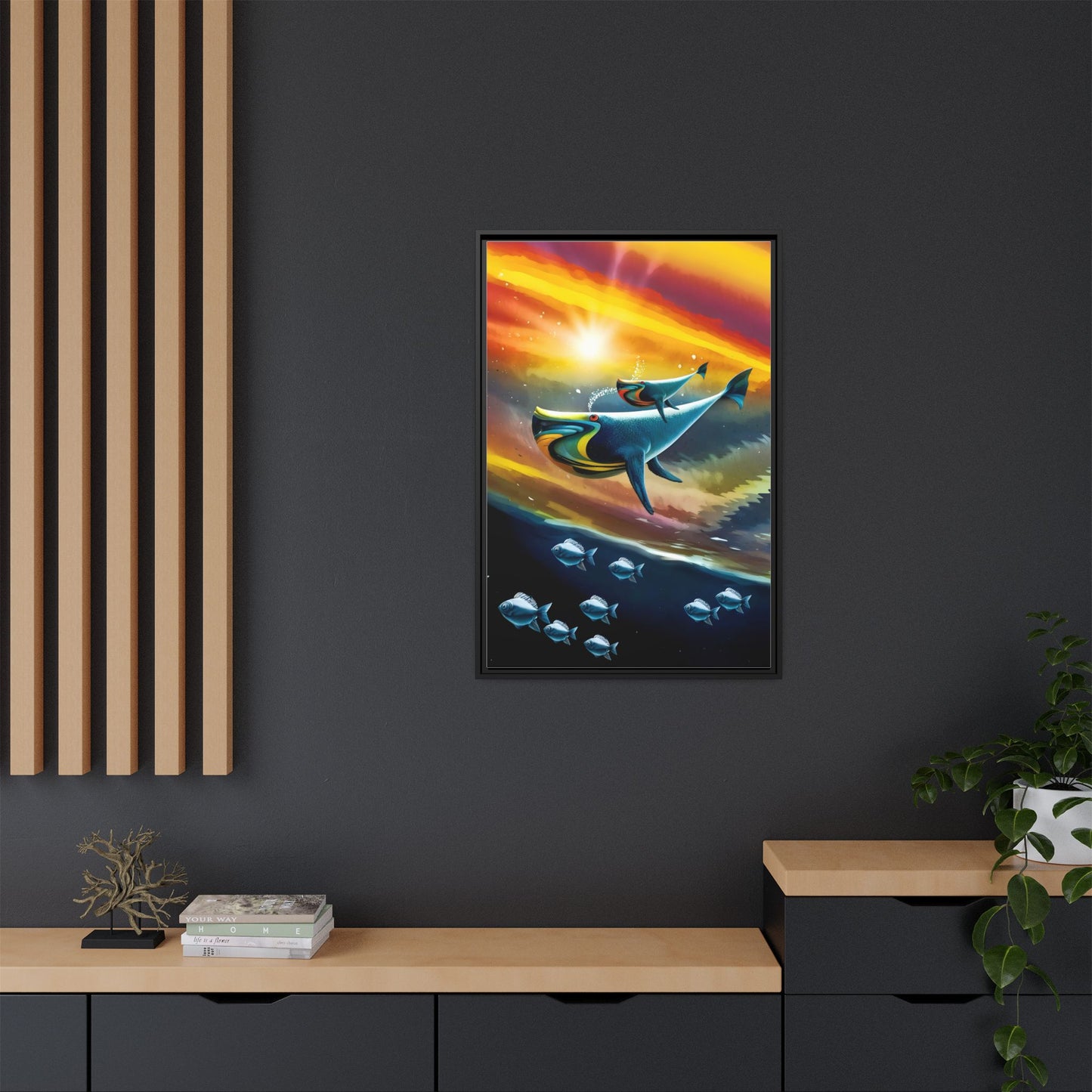 Celestial Whale by Andrew McCarter - Art Print