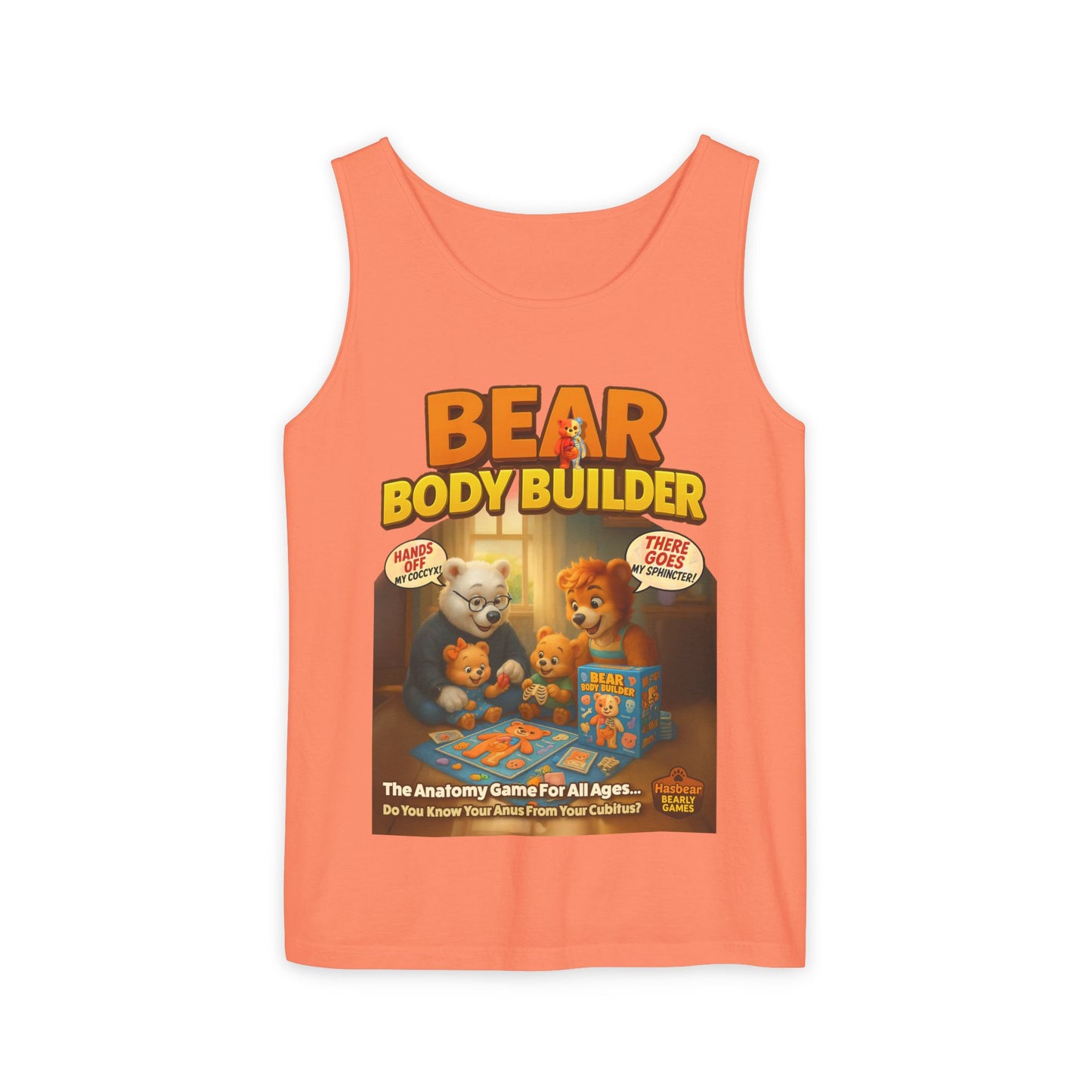 Bear Body Builder Parody Game Tank Top - Unisex