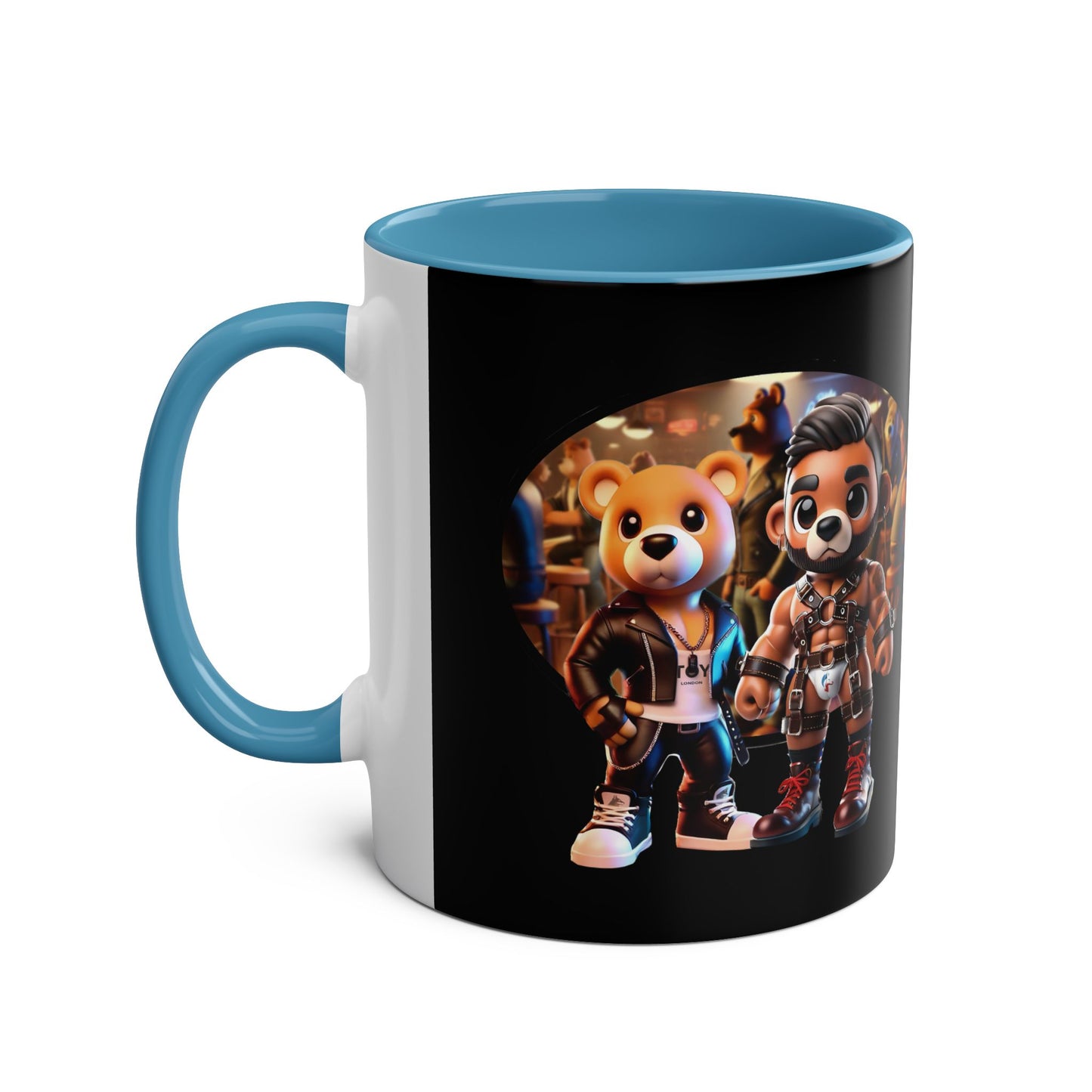Bear Cubs on the Town - Pride Ceramic Mug