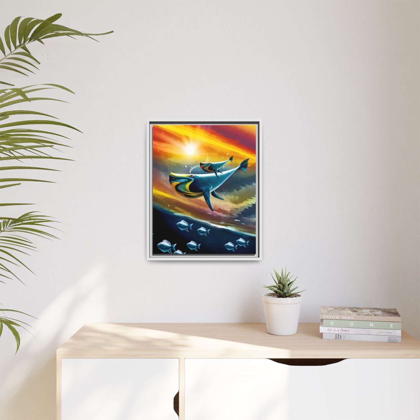 Celestial Whale by Andrew McCarter - Art Print