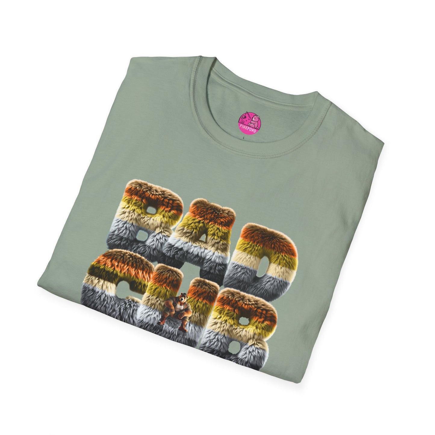 Pride Fur T-Shirt - Bad Cub Bear Pride Tee