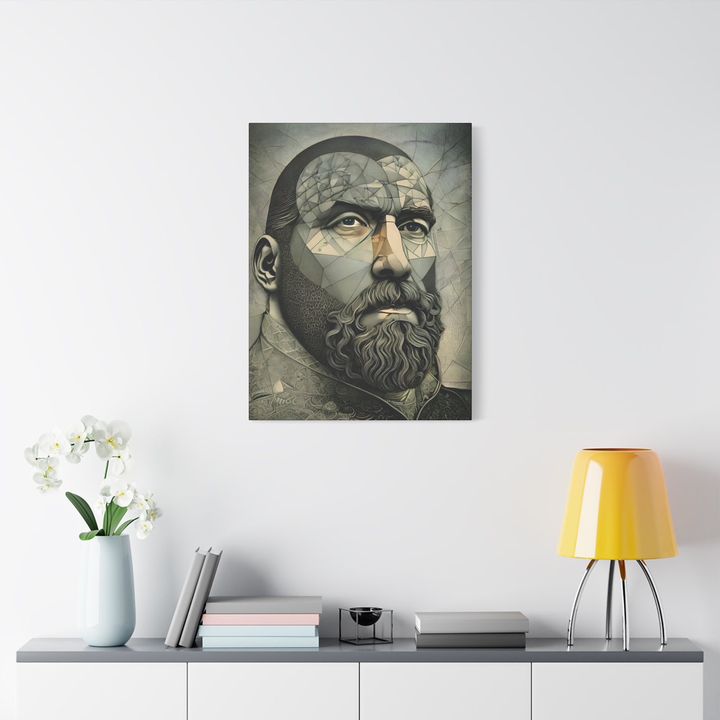 Fractured Peace -  Fine Art Print by Andrew McCarter adapted from a drawing by David Lake