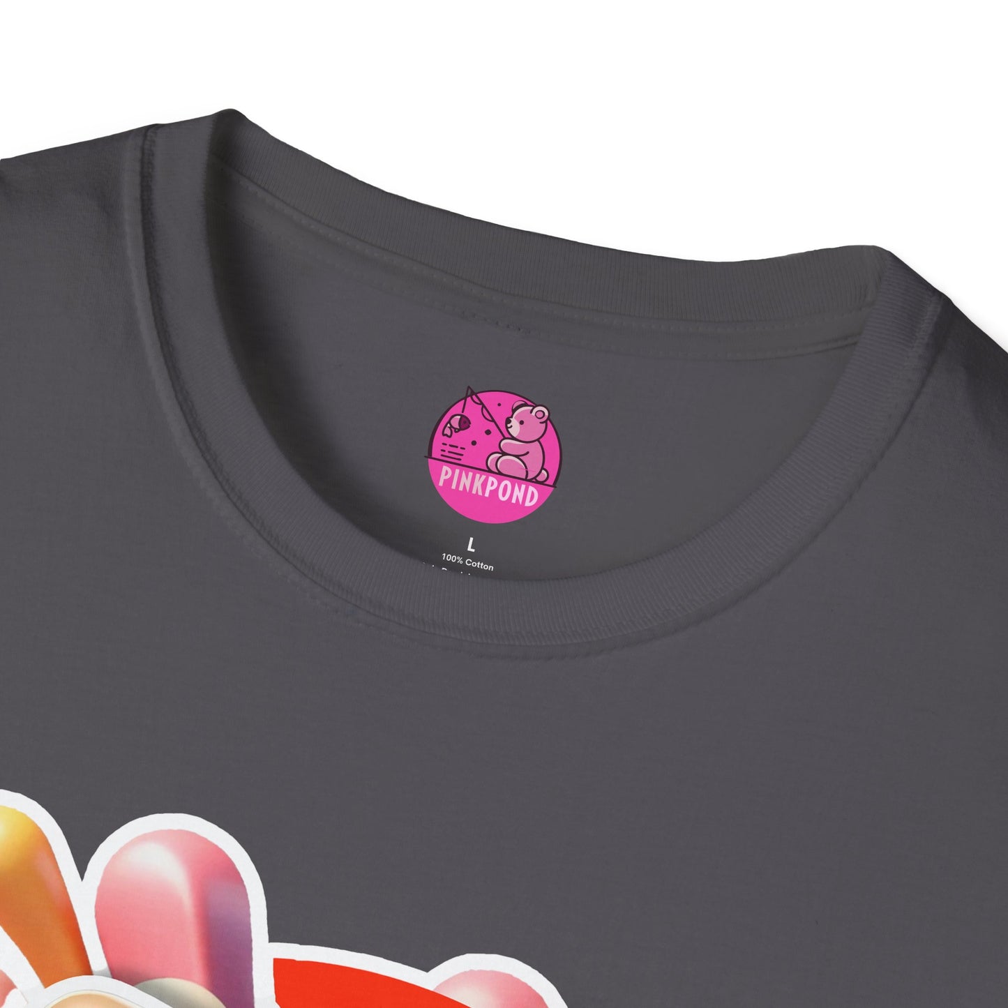 Katey Cat T-Shirt - Burst of Playful Energy | Unisex Softstyle