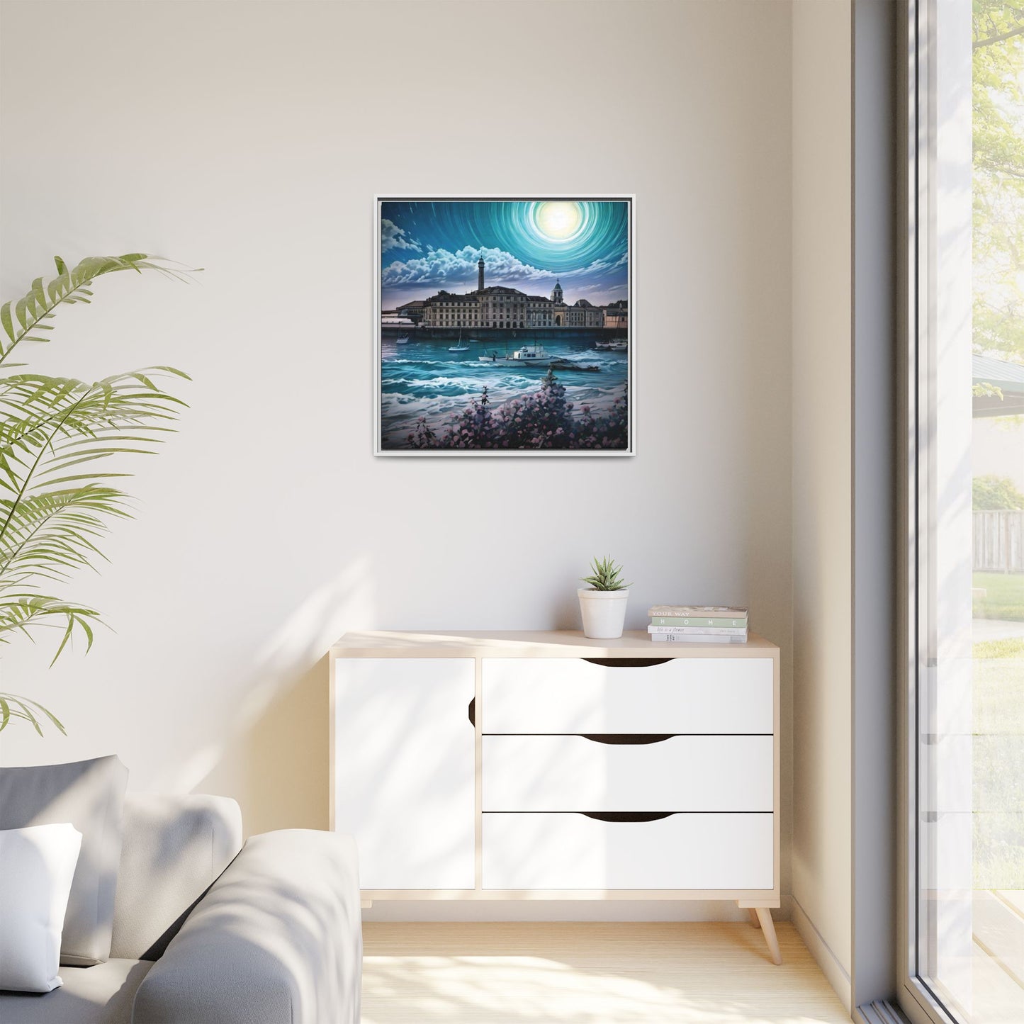 Tides of Time – Royal William Yard by Andrew McCarter - Canvas Print