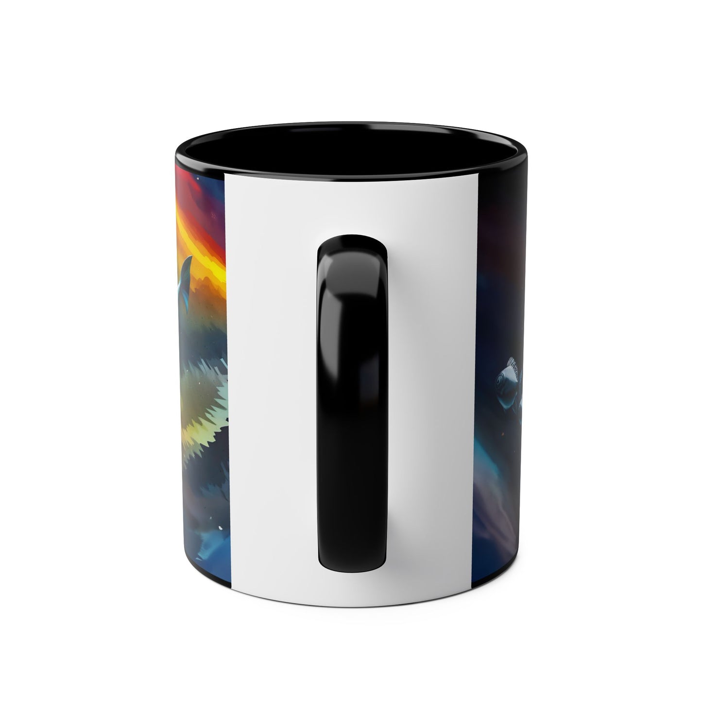 Celestial Whale Adventure Mug - Cosmic Whale Coffee Cup